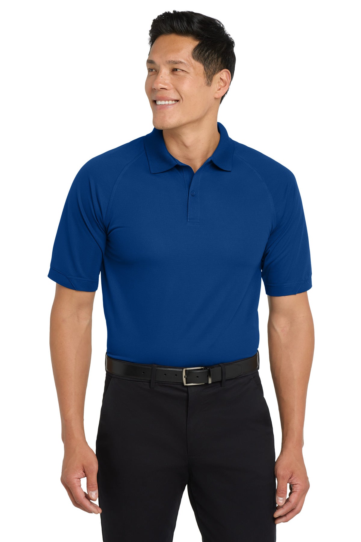 Front View of Royal Port Authority Dry Zone Ottoman Polo. K525