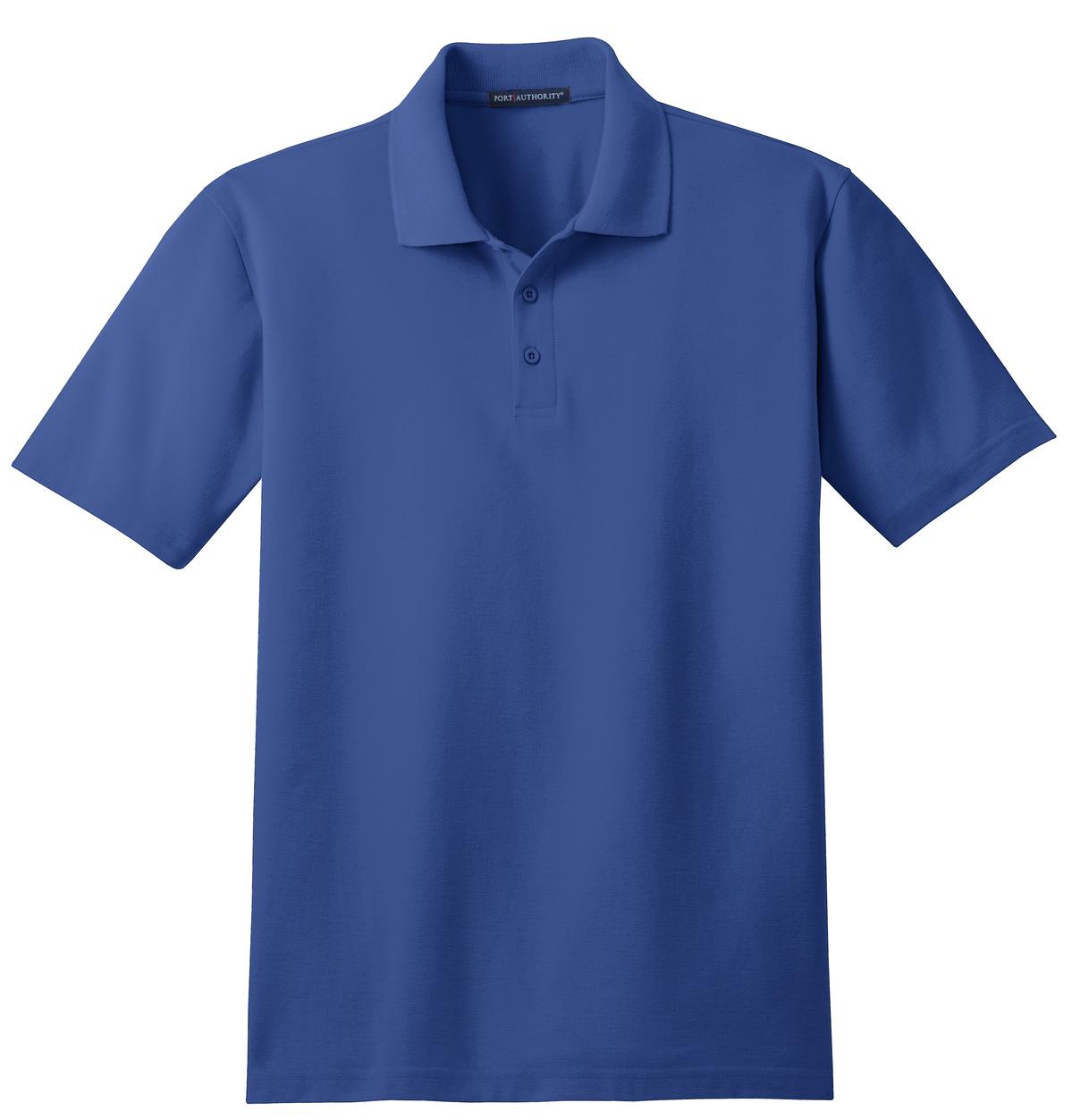 Front View of Royal Port Authority Stain-Release Polo. K510