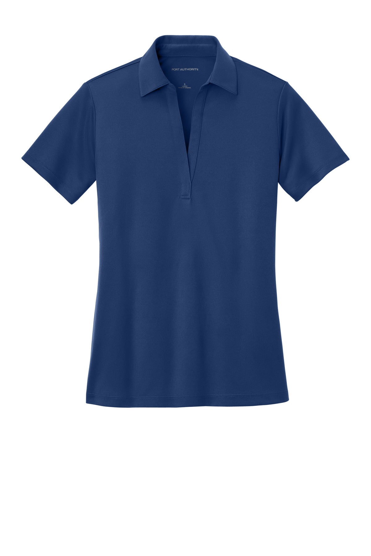 Front View of Royal Port Authority Women's Silk Touch Performance Polo. L540