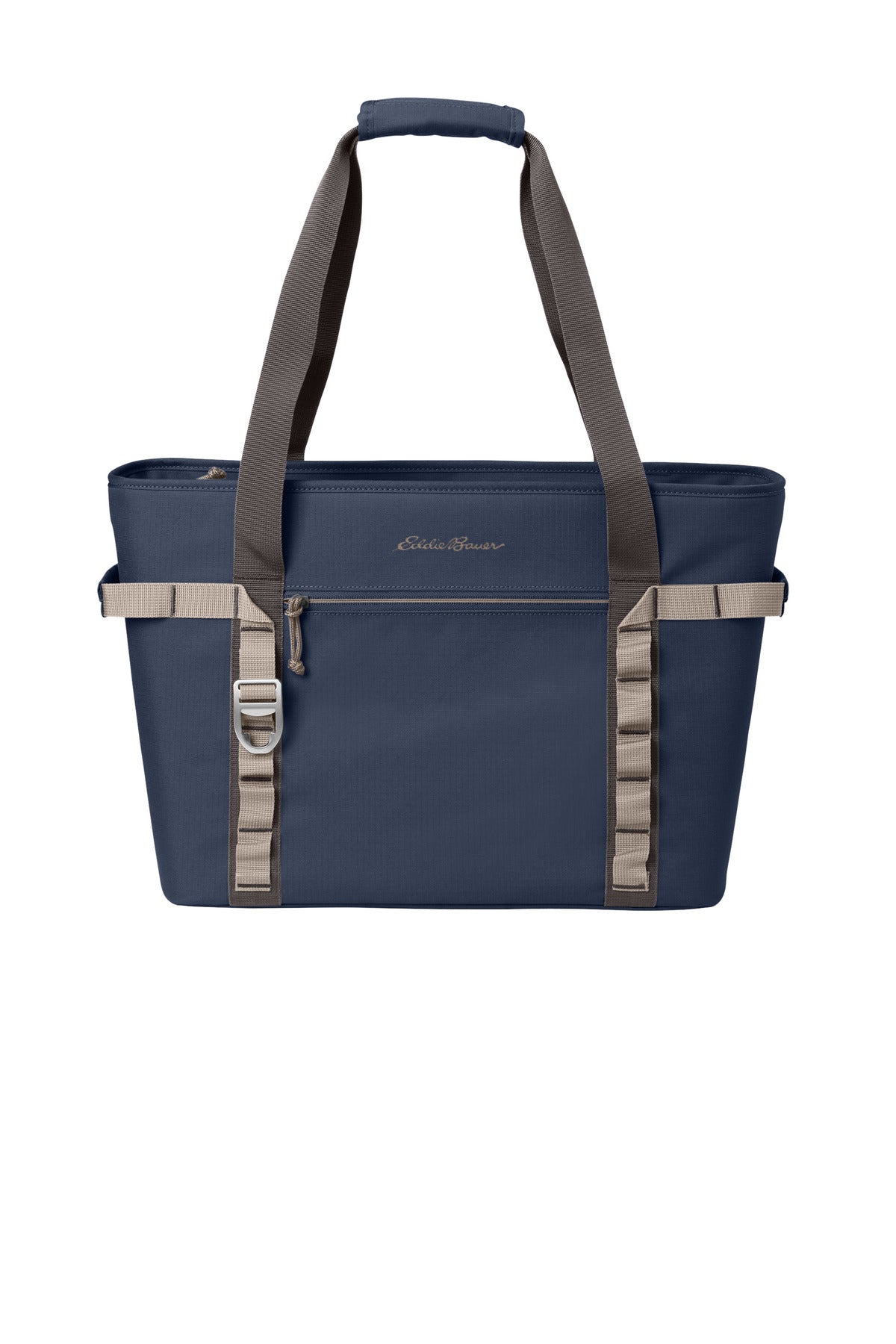 Front View of RvBN/Chrm Eddie Bauer Max Cool Tote Cooler EB801