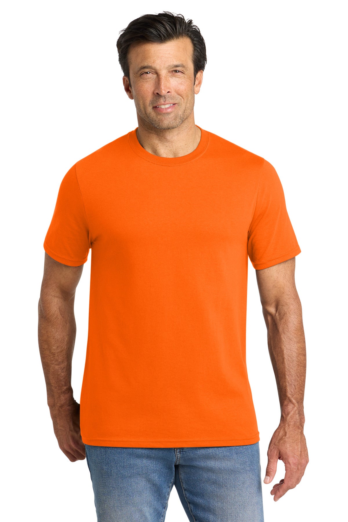 Front View of SftyOrg Volunteer Knitwear All-American Tee VL100