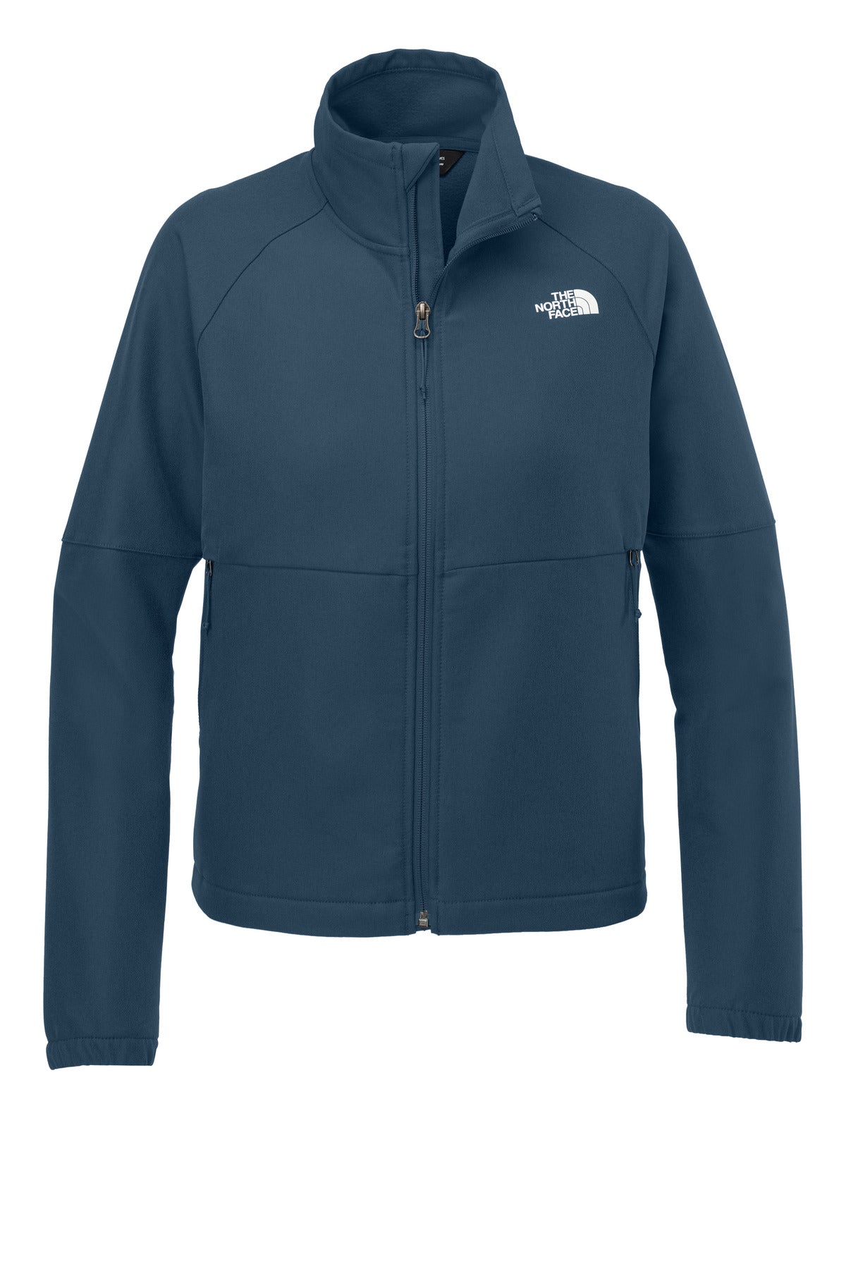 Front View of ShdyBluDkH The North Face Women's Barr Lake Soft Shell Jacket NF0A8C5C