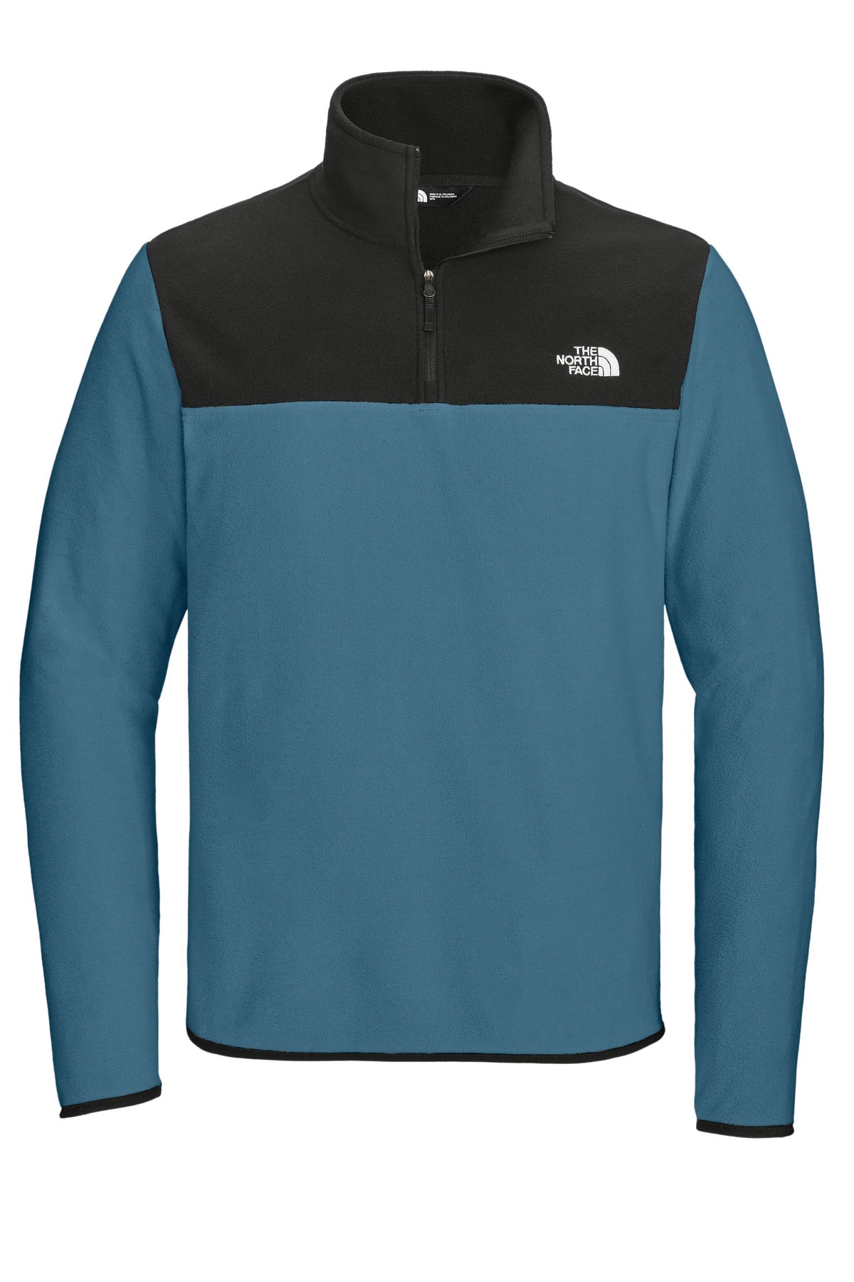 Front View of ShdyB/TNFB The North Face Glacier 1/4-Zip Fleece NF0A7V4L