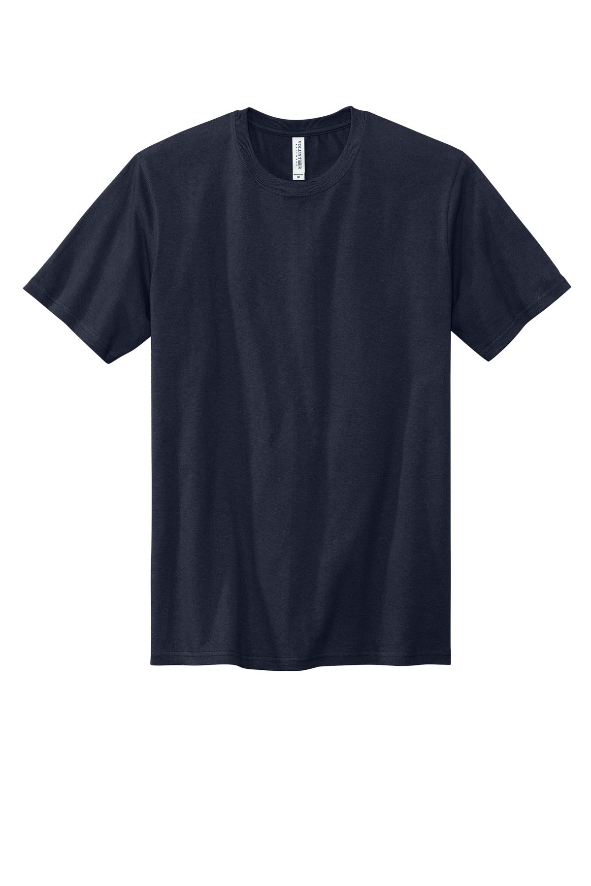 Front View of StrongNavy Volunteer Knitwear All-American Tee VL100
