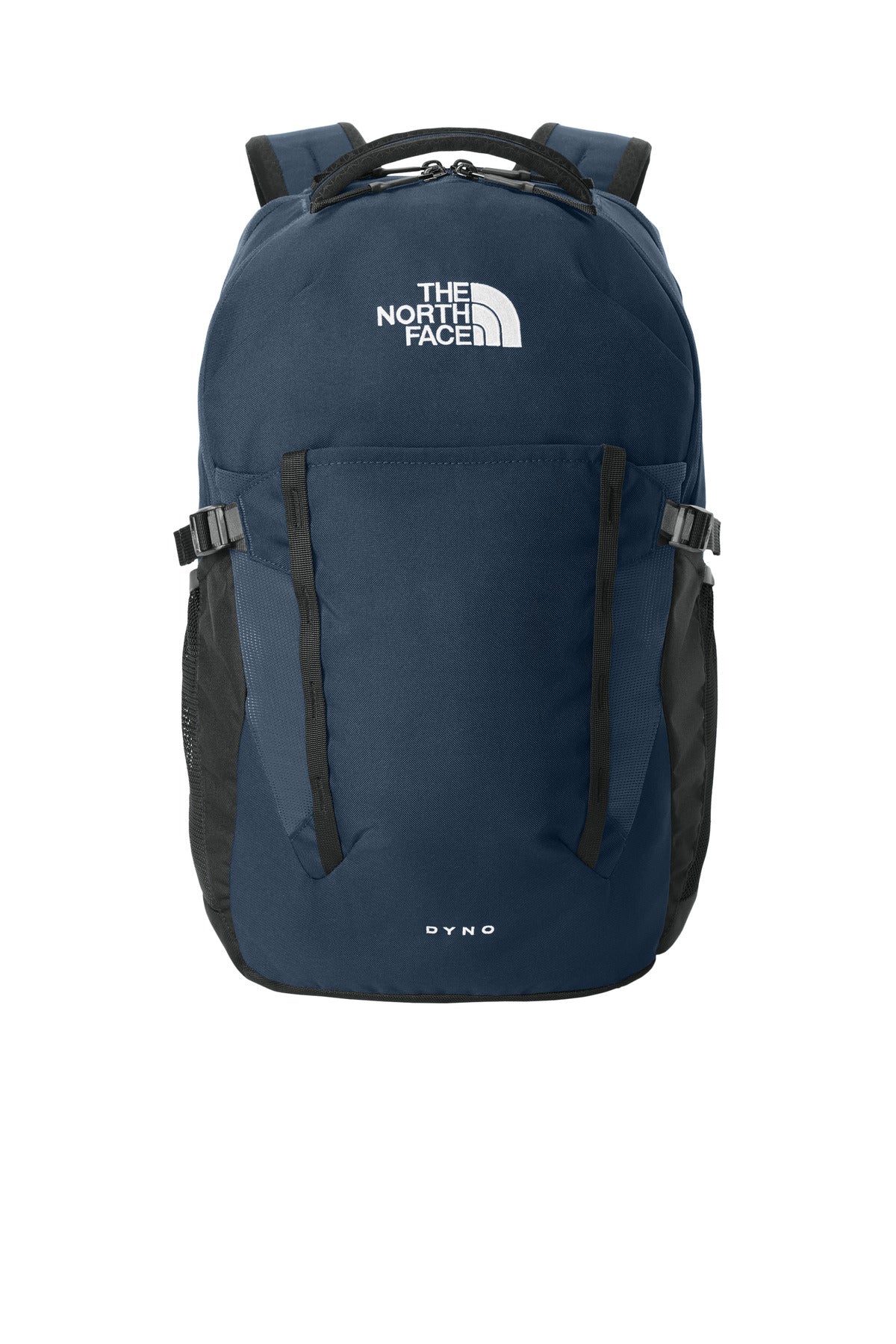 Front View of SummitNavy The North Face Dyno Backpack. NF0A52S7