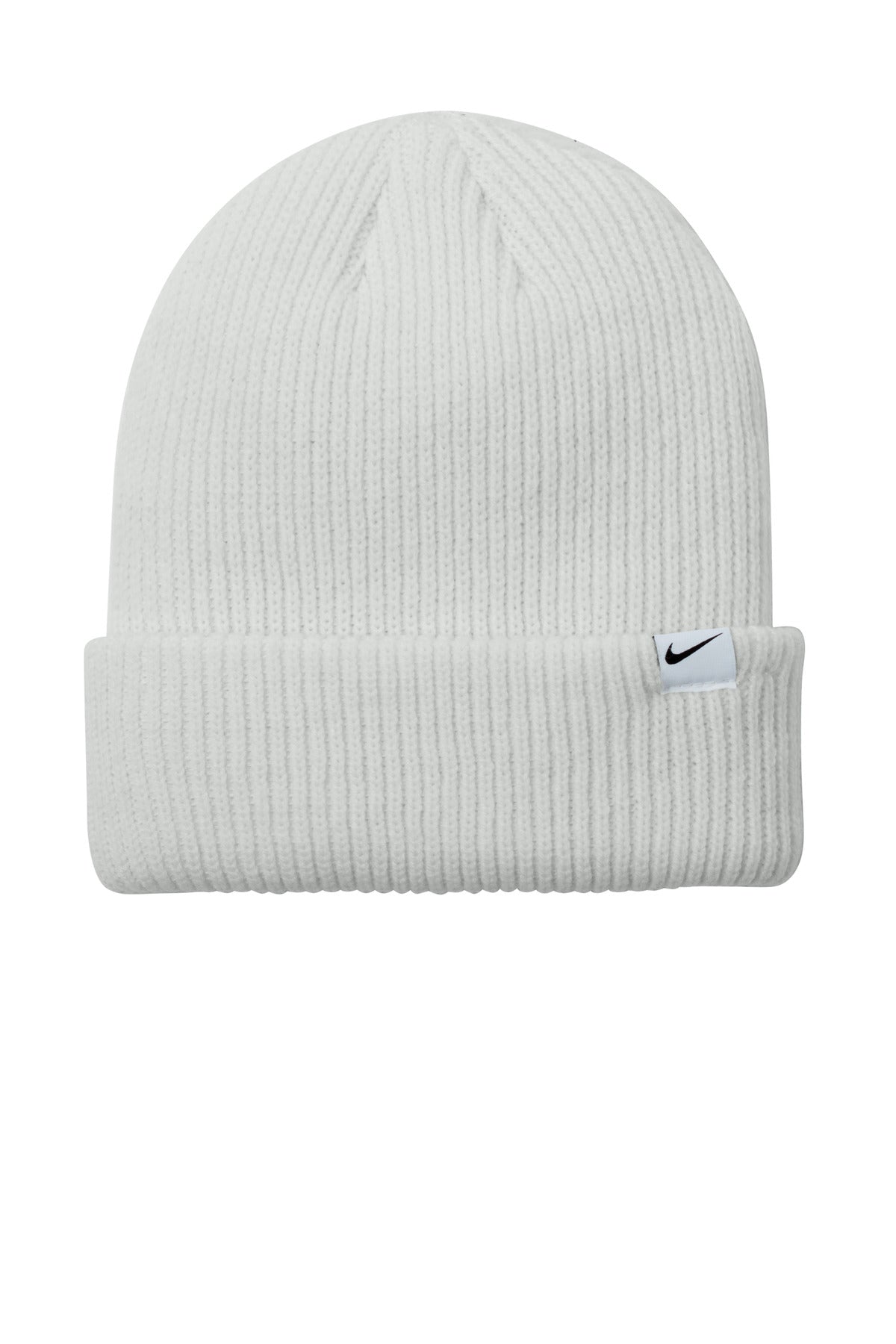 Front View of SummitWht Nike Terra Beanie NKFN6310