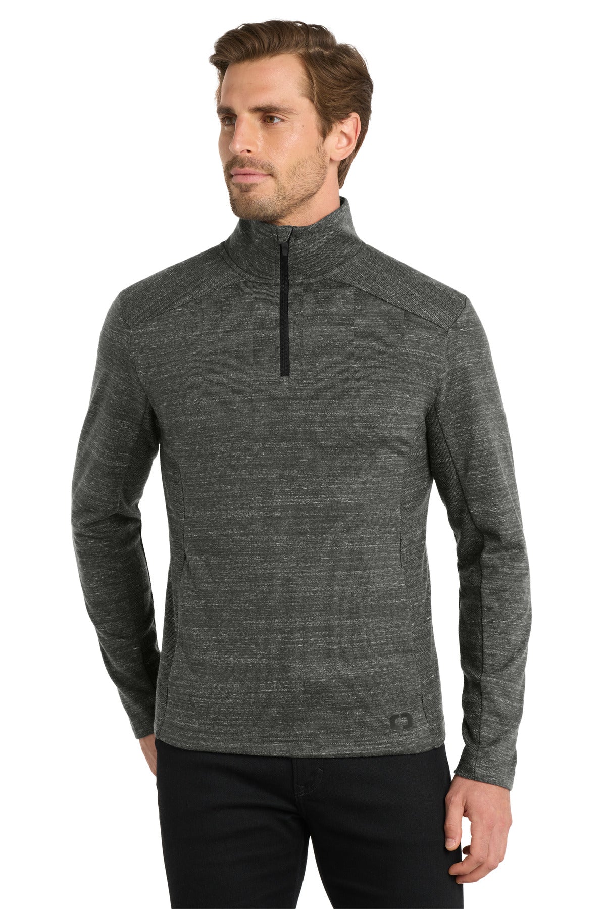 Front View of TarmacGyHt OGIO Flux 1/4-Zip OG823