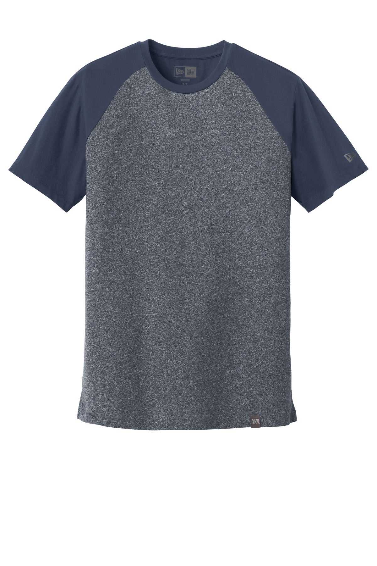 Front View of Tr Ny/Tr Ny Tw New Era Heritage Blend Varsity Tee. NEA107