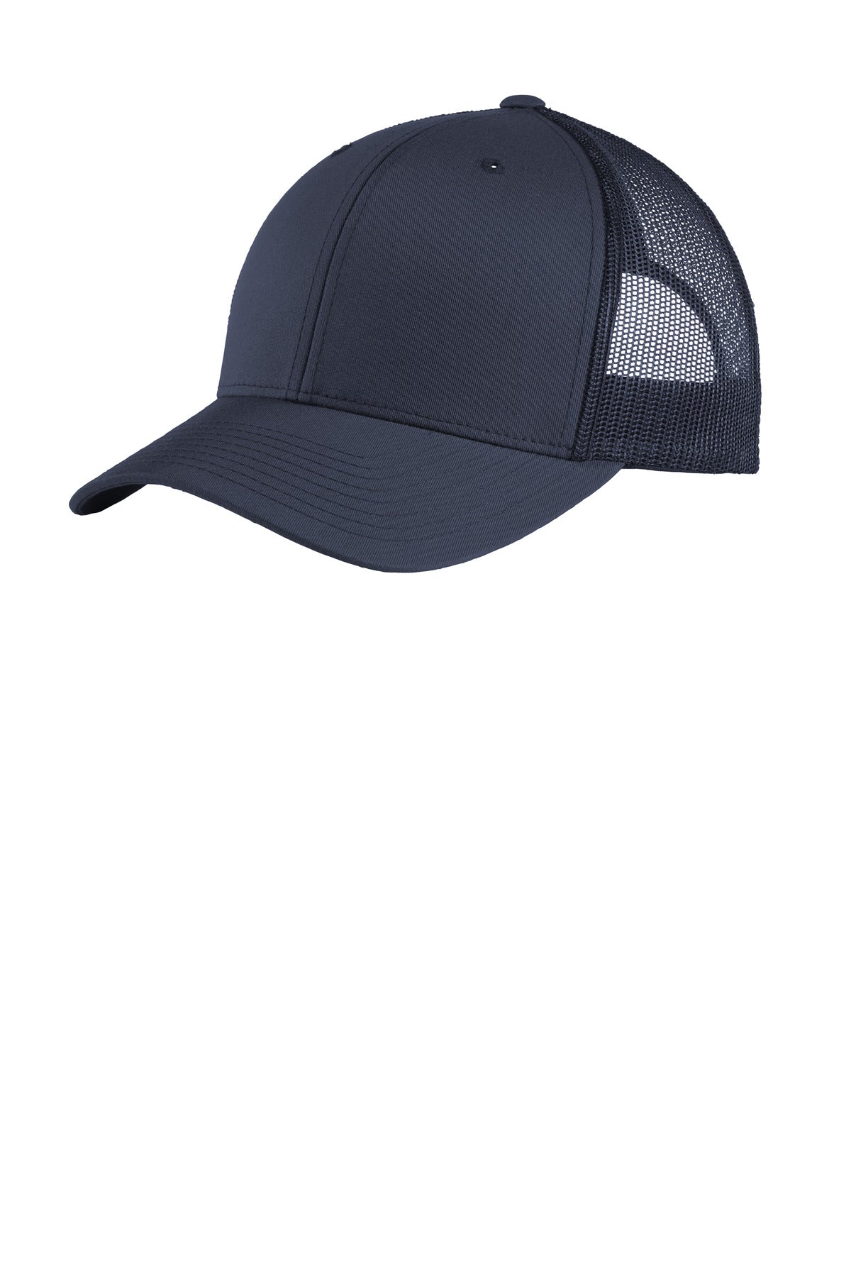 Front View of TrNv/TrNv Sport-Tek YP Classics Retro Trucker Cap. STC39
