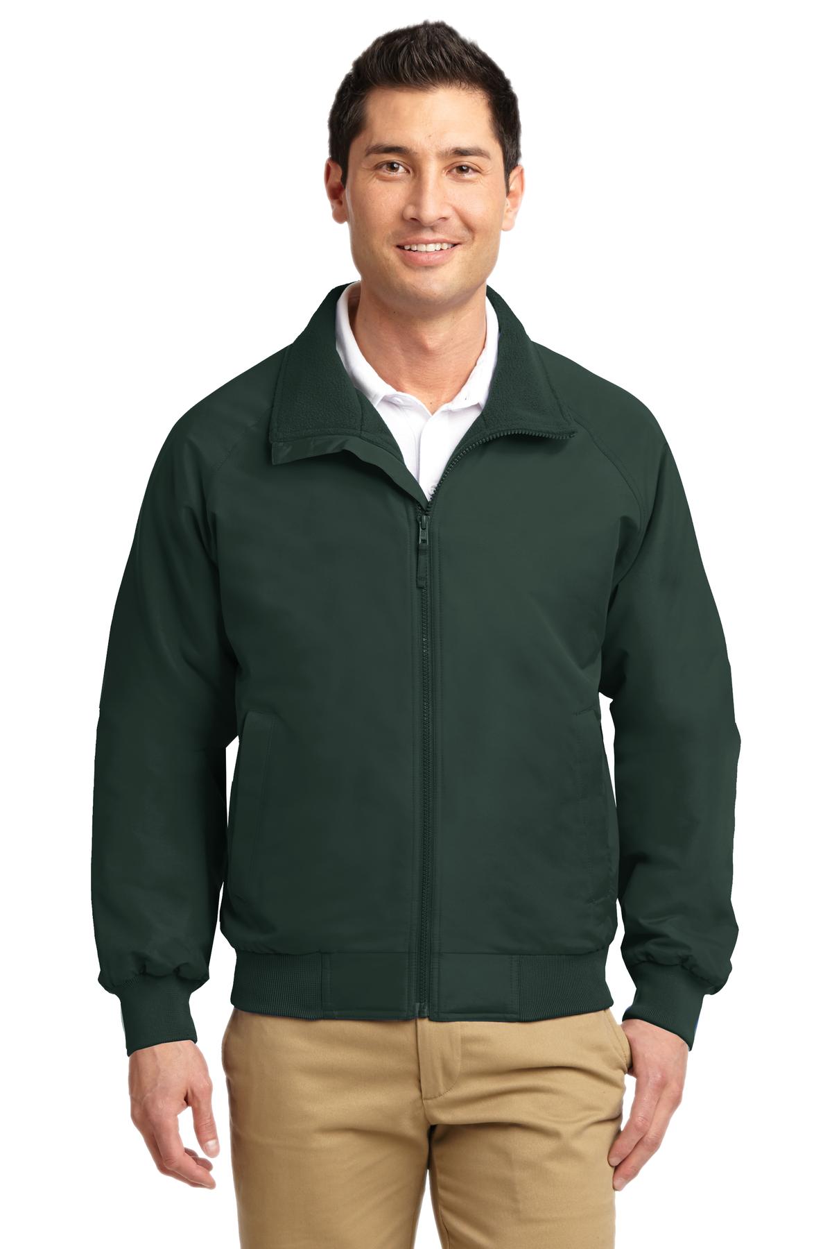 Front View of True Hunter Port Authority Charger Jacket. J328
