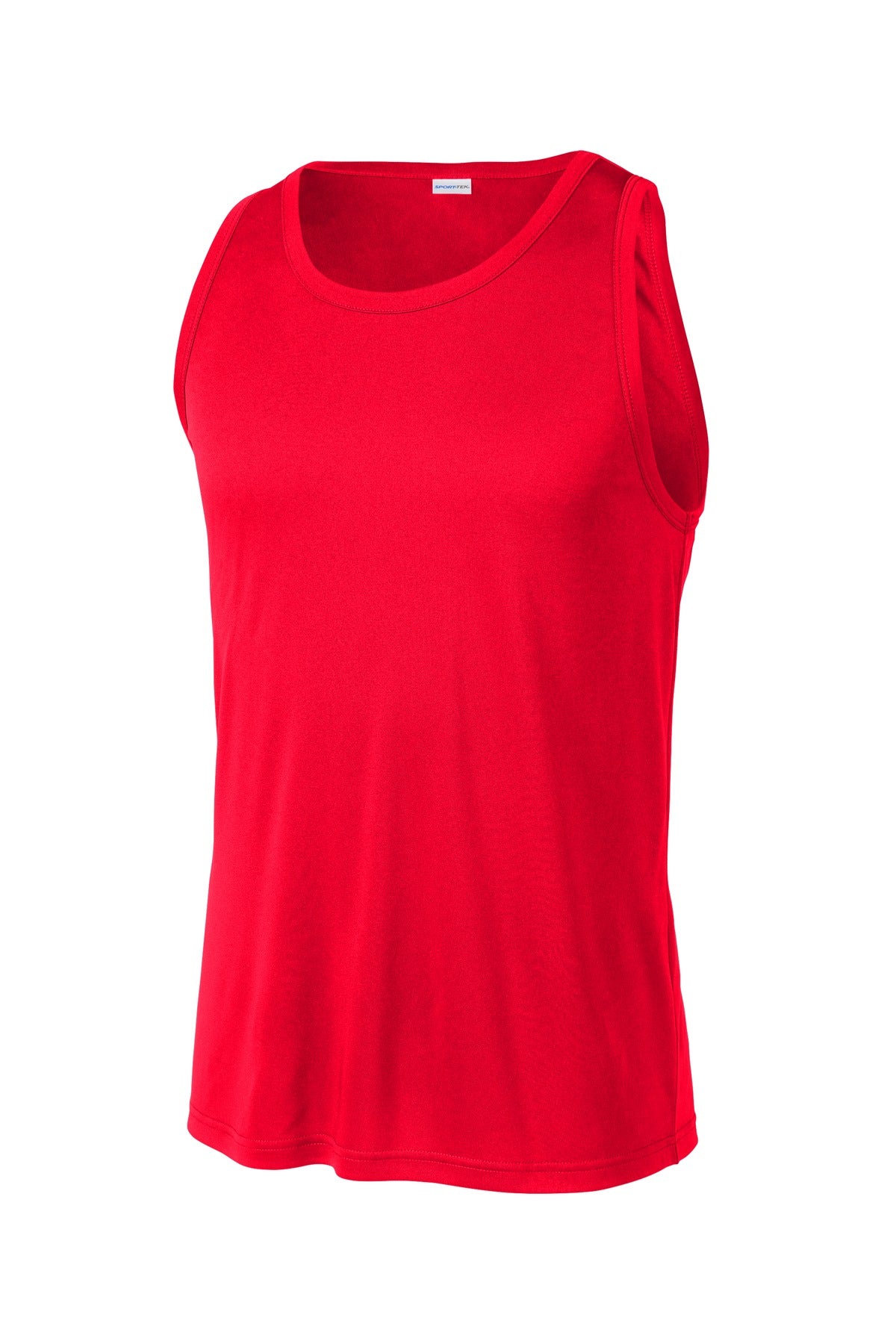 Front View of True Red Sport-Tek PosiCharge Competitor Tank. ST356