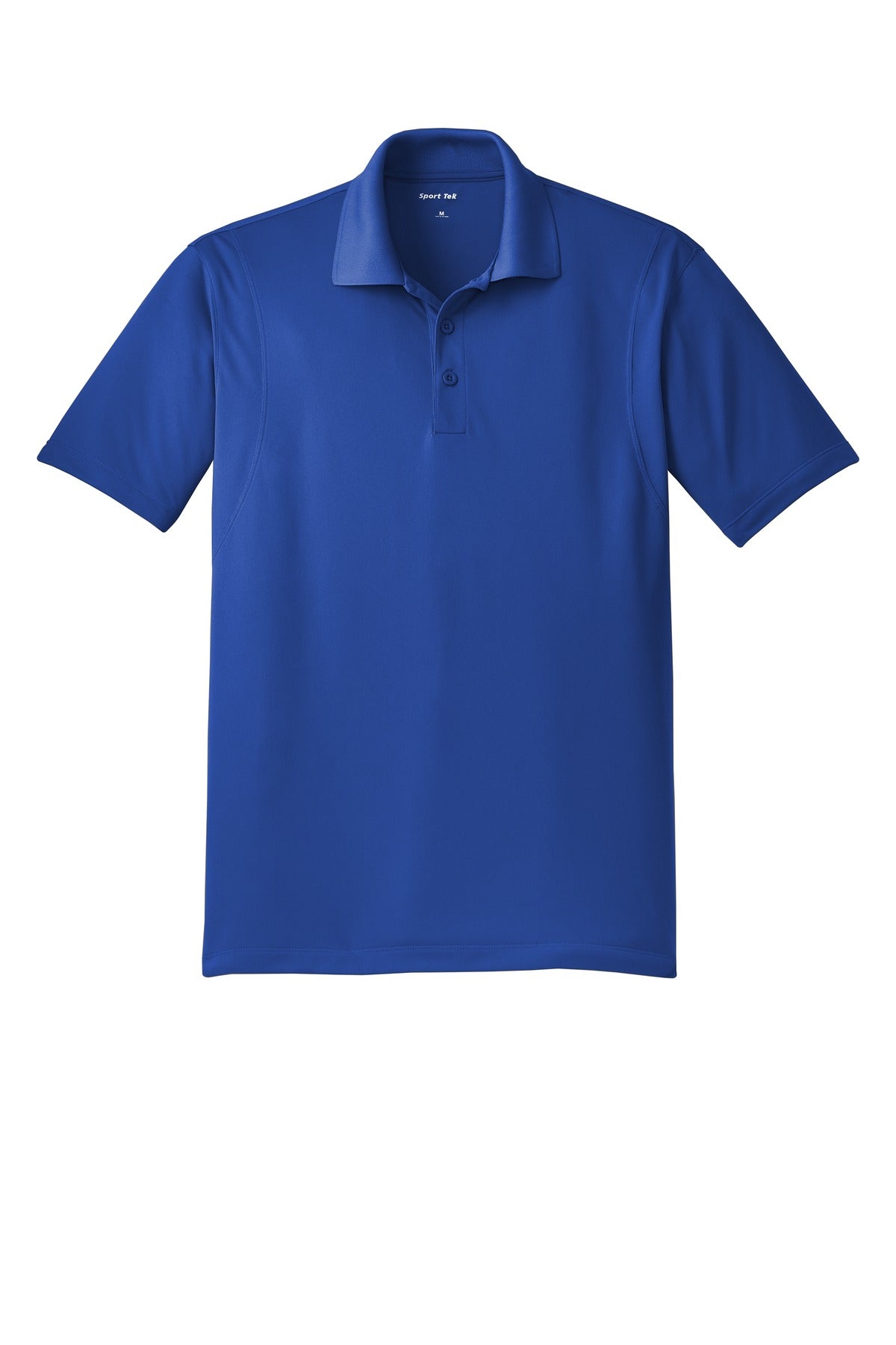Front View of True Royal Sport-Tek Tall Micropique Sport-Wick Polo. TST650