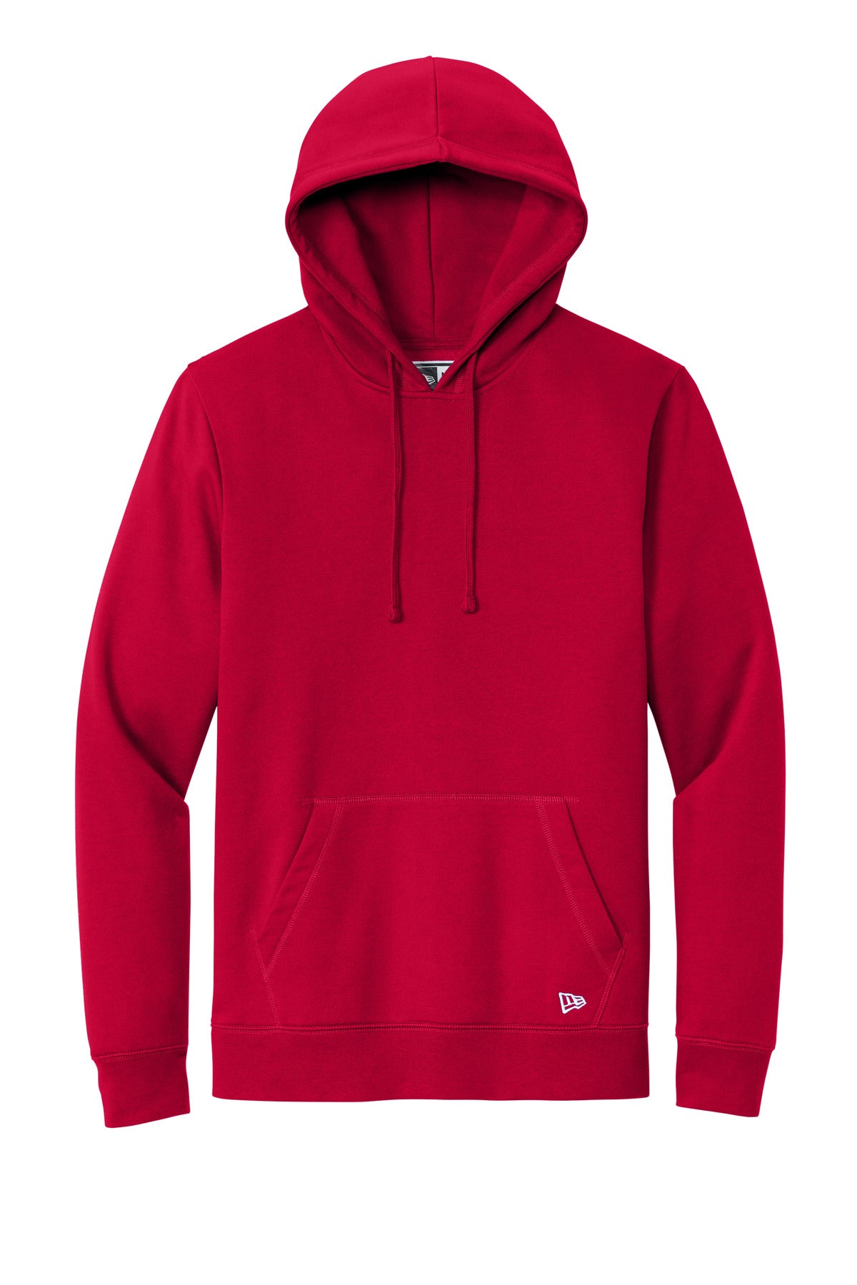 Front View of TrueNavy New Era Comeback Fleece Pullover Hoodie NEA550