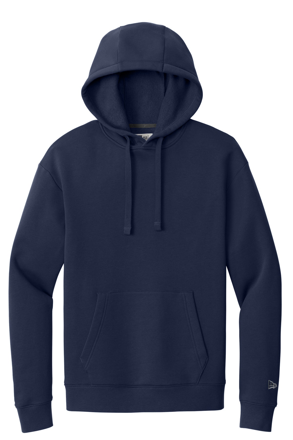Front View of TrueNavy New Era Heritage Fleece Pullover Hoodie NEA525