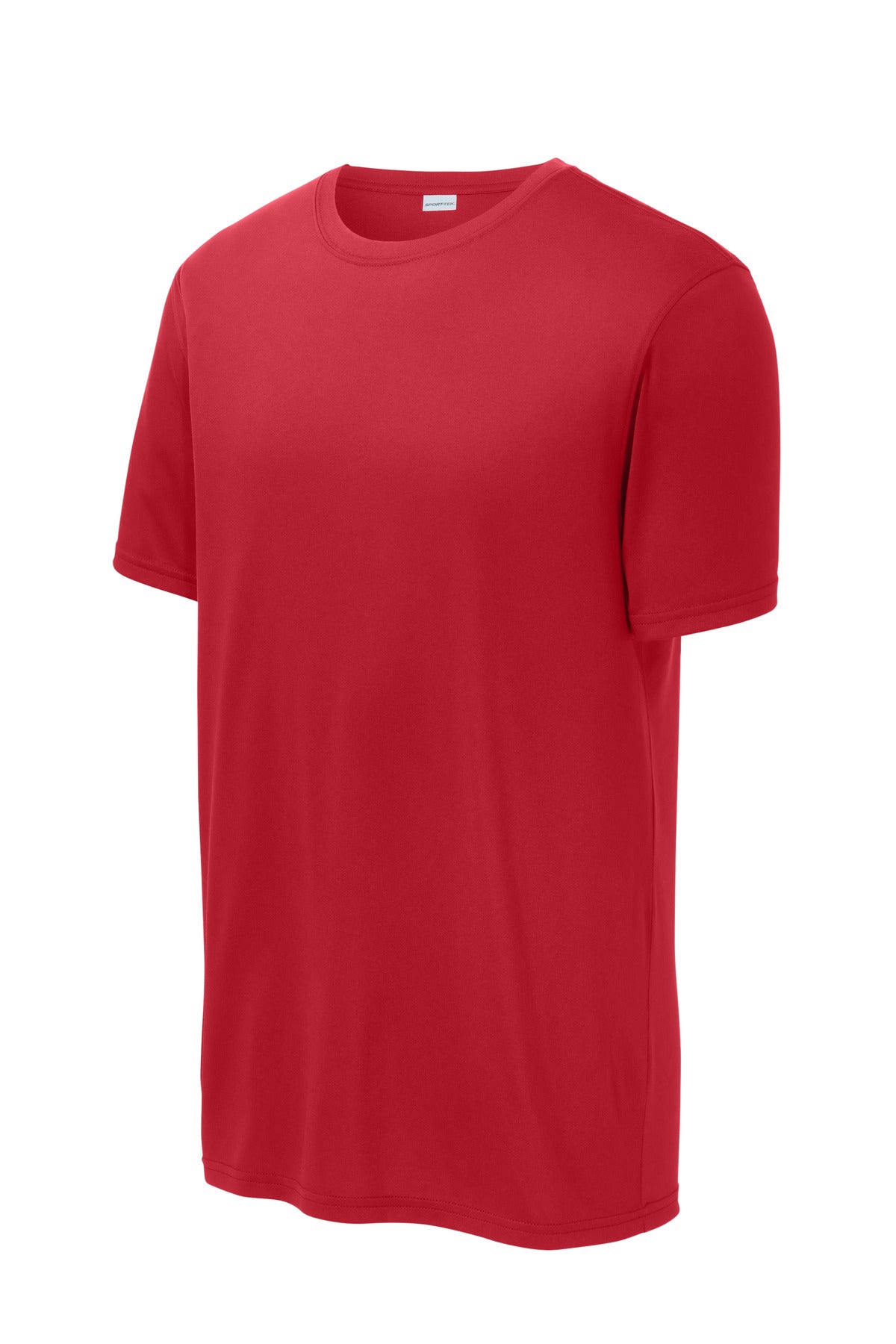 Front View of TrueRed Sport-Tek Echo Tee ST760