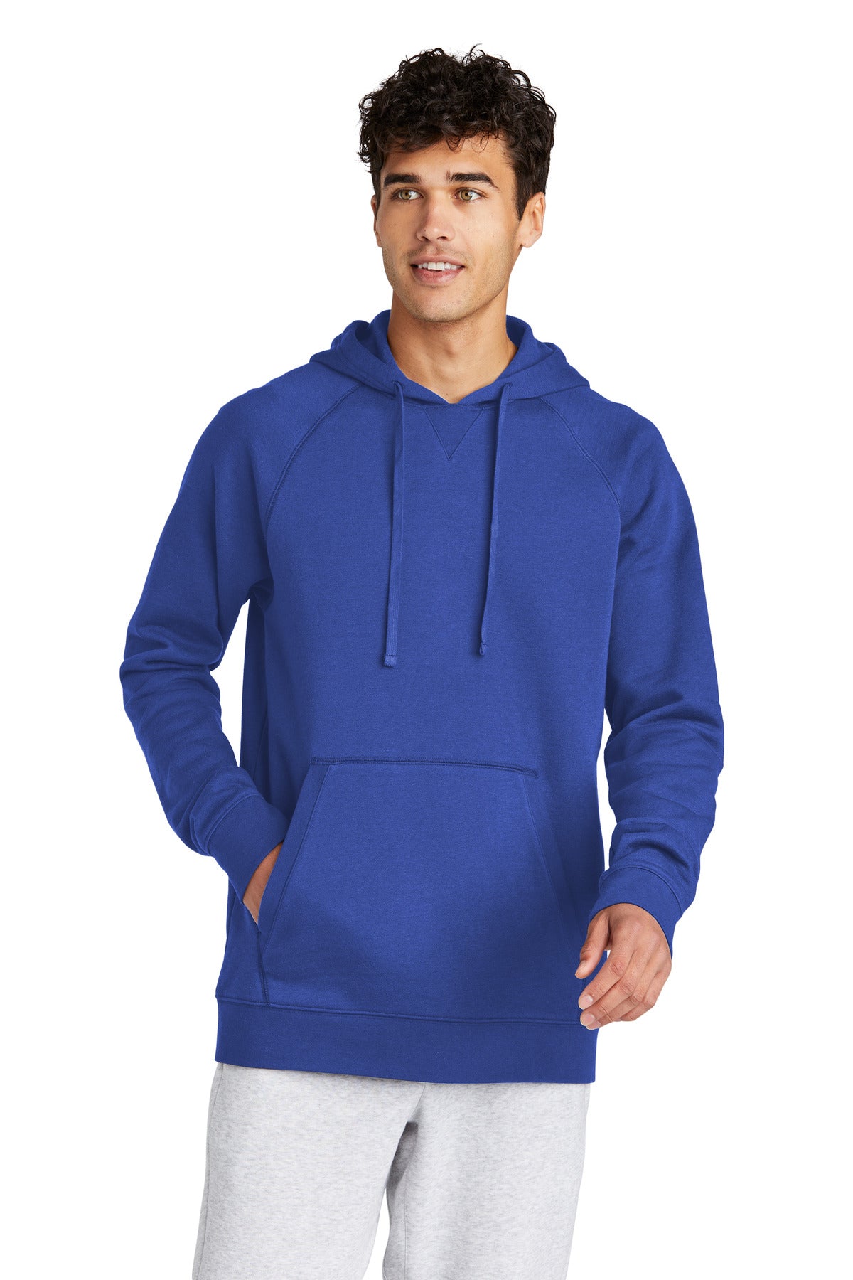 Front View of TrueRoyal Sport-Tek Drive Fleece Pullover Hoodie STF200