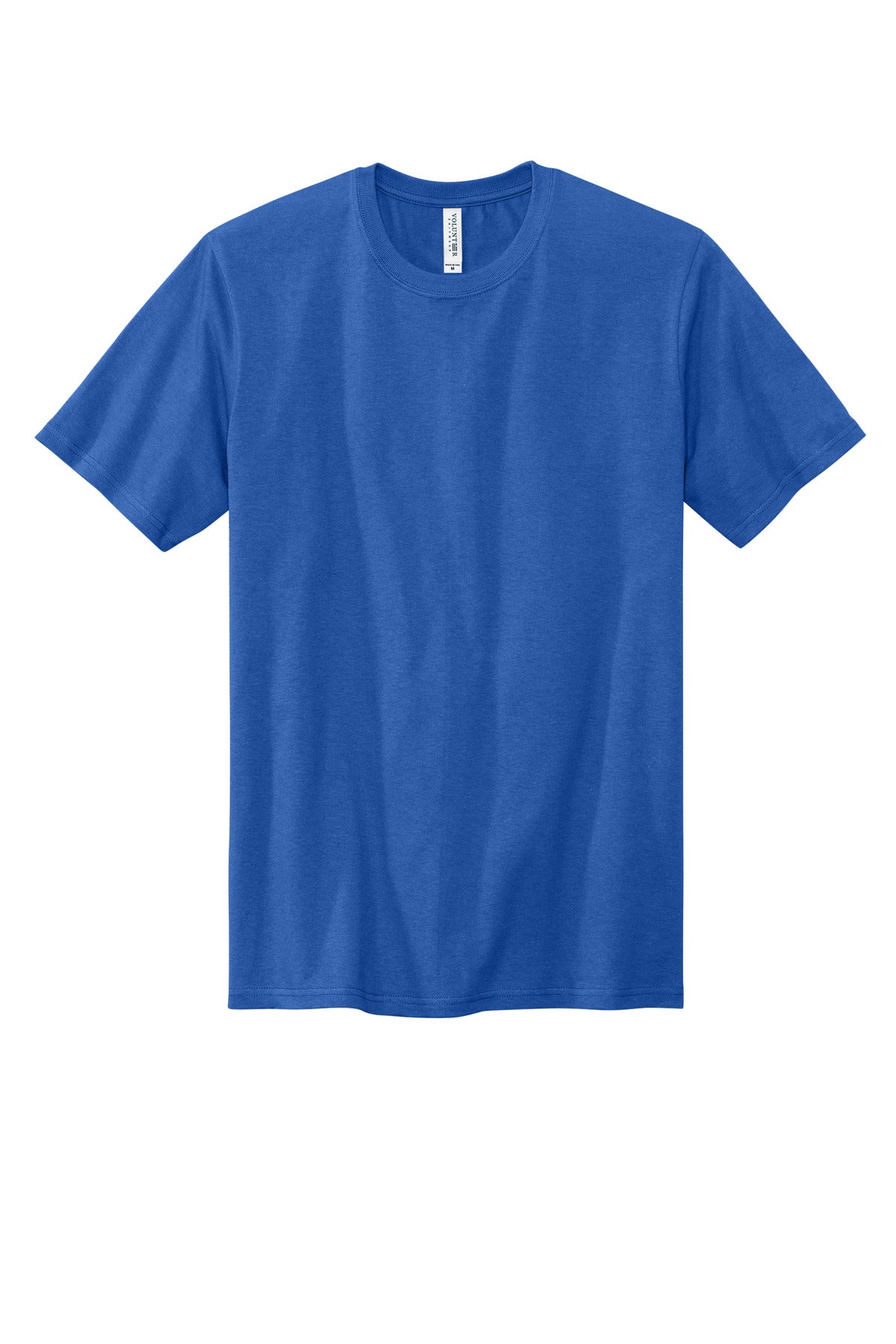 Front View of TrueRoyal Volunteer Knitwear All-American Tee VL100