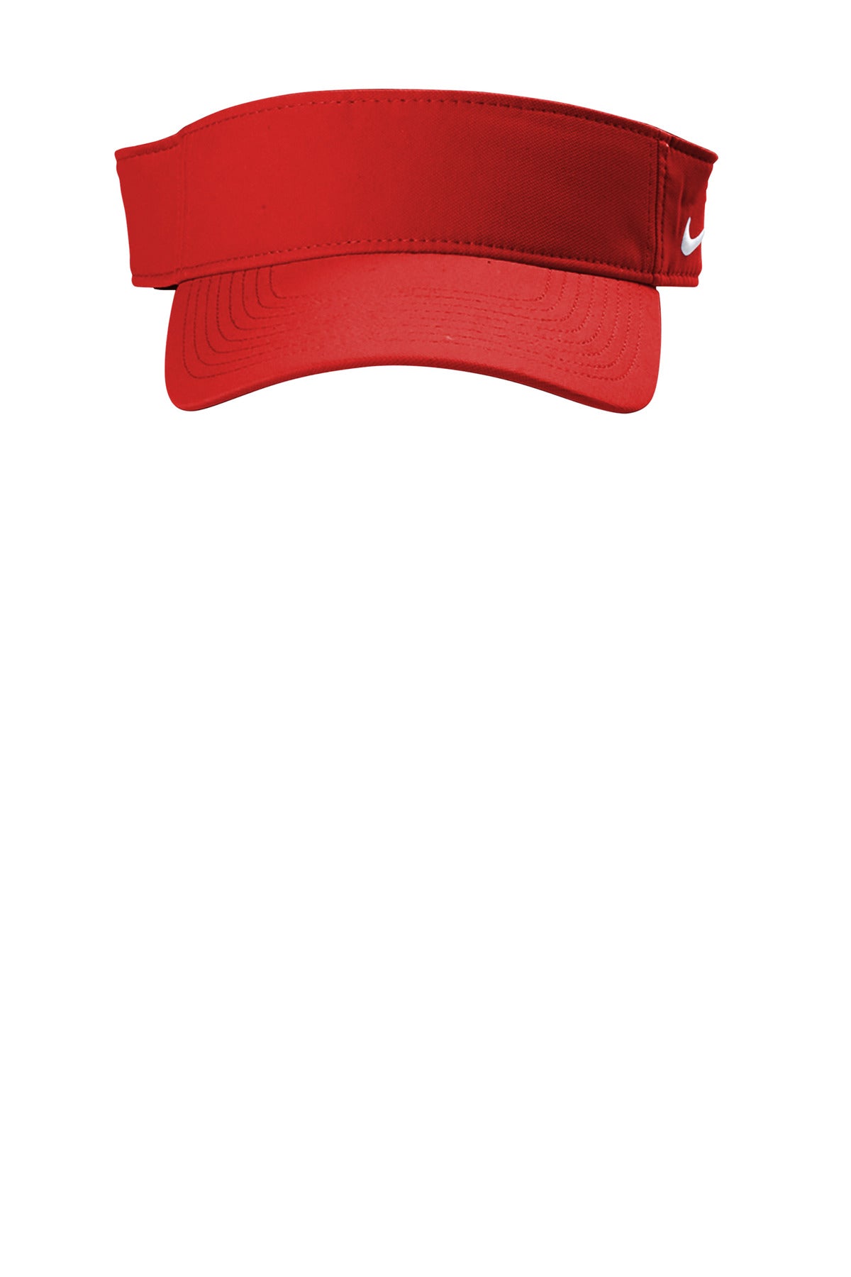 Front View of UniRed Nike Dri-FIT Team Performance Visor NKFB5675