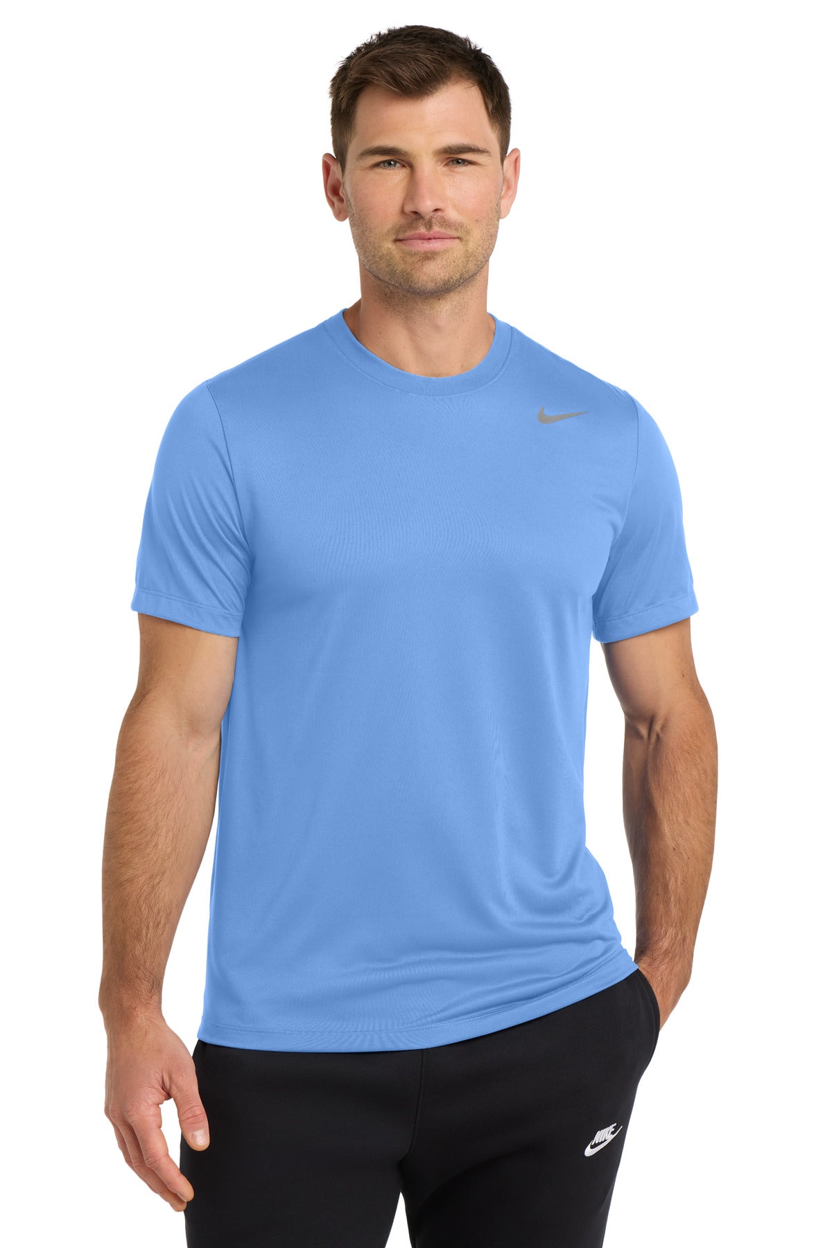 Front View of ValorBlue Nike Team rLegend Tee DV7299