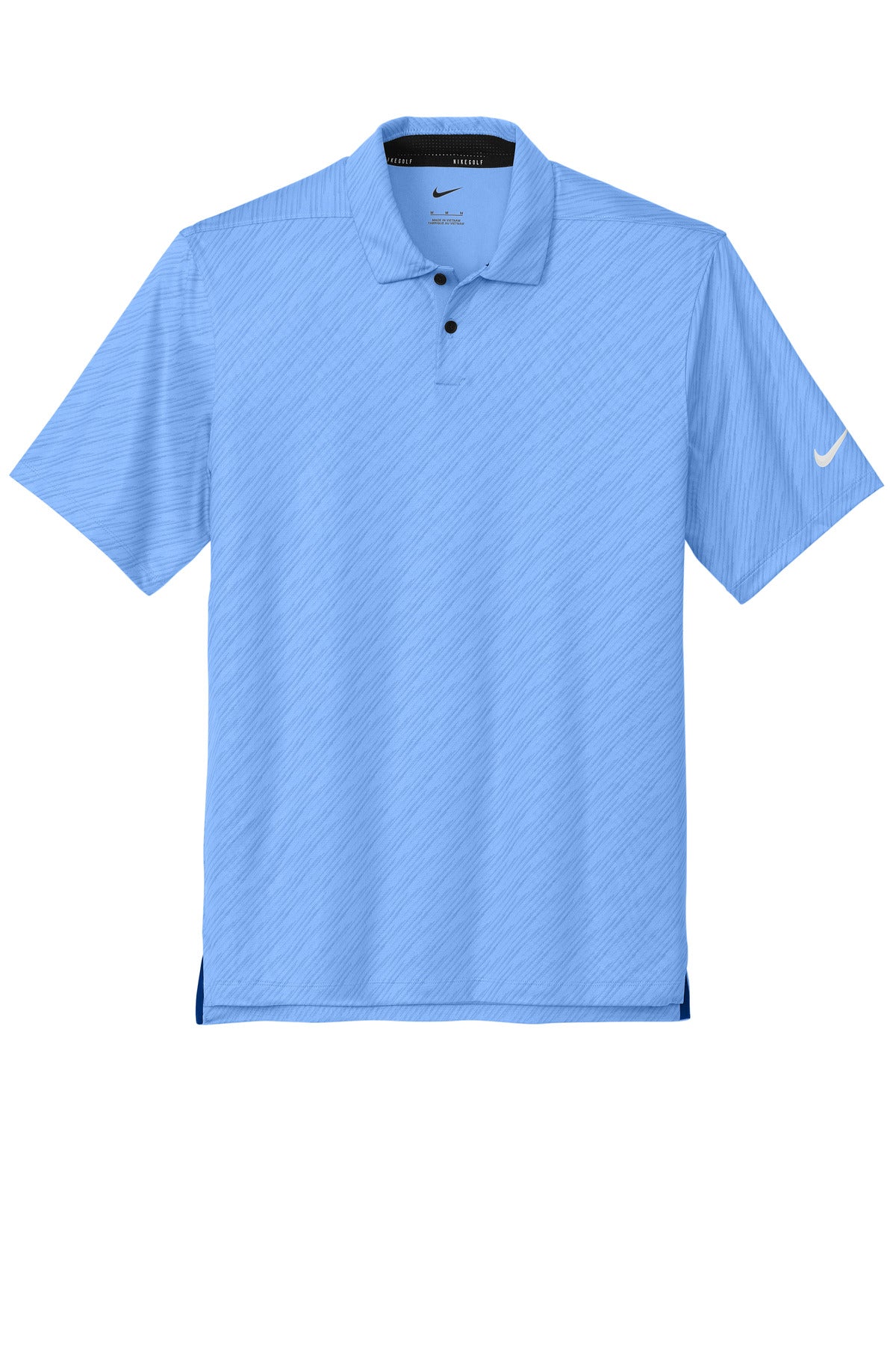 Front View of ValorBlue Nike Vapor Dash Polo NKDX6688
