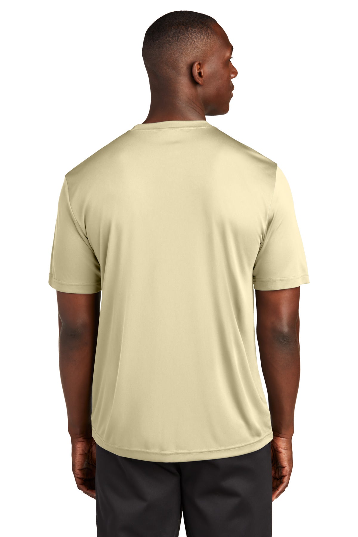 Front View of Vegas Gold Sport-Tek Tall PosiCharge Competitor Tee. TST350