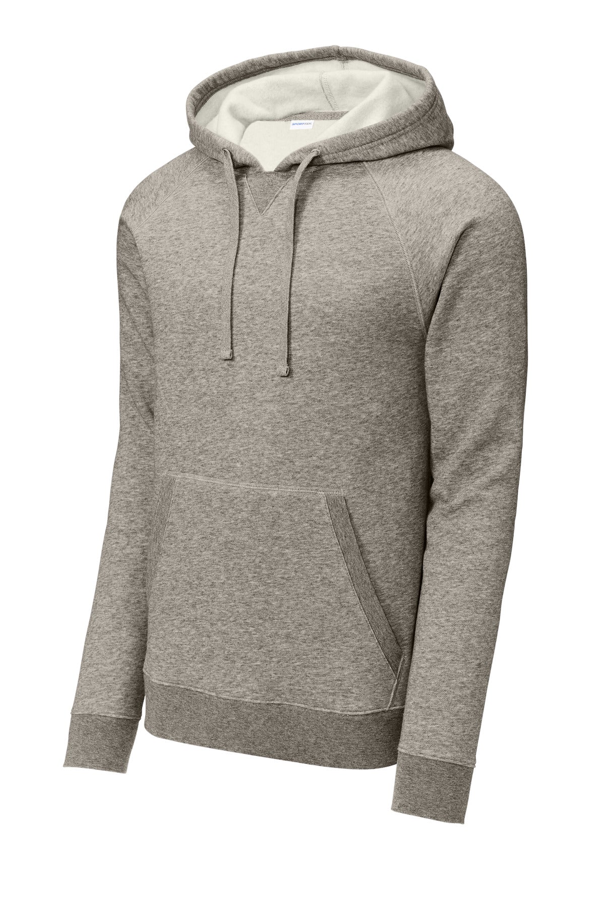 Front View of VtgHtr Sport-Tek Drive Fleece Pullover Hoodie STF200