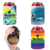 Rainbow Full Color Foam Can Cooler
