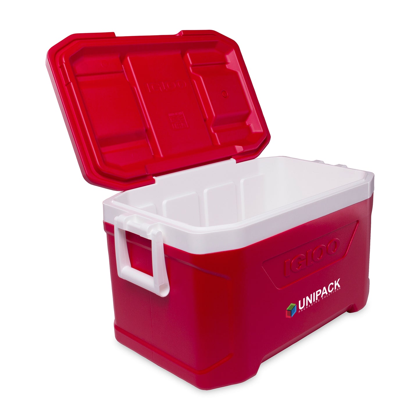 White-Red Star Igloo® Profile II 50 Qt Cooler