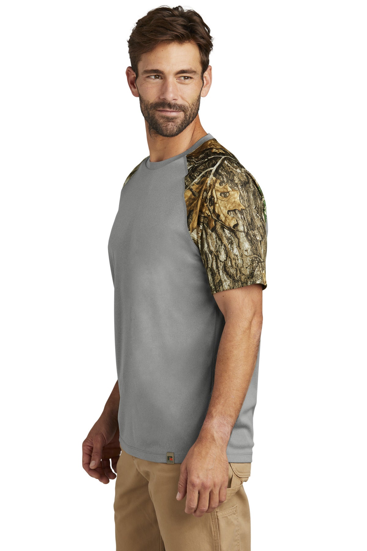 GConH/RTEd Russell Outdoors Realtree Colorblock Performance Tee RU151