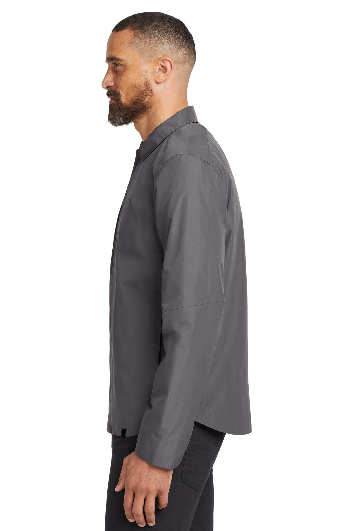 Gear Grey OGIO Reverse Shirt Jacket. OG754