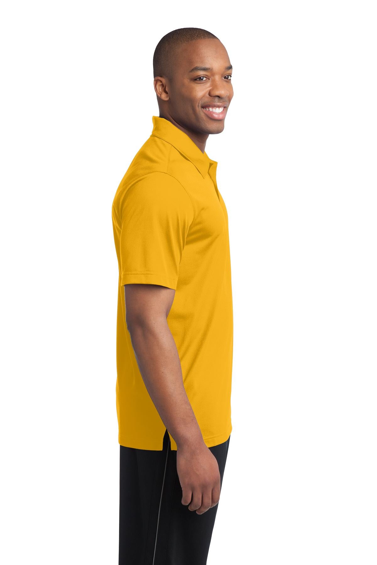 Gold Sport-Tek PosiCharge Active Textured Polo. ST690