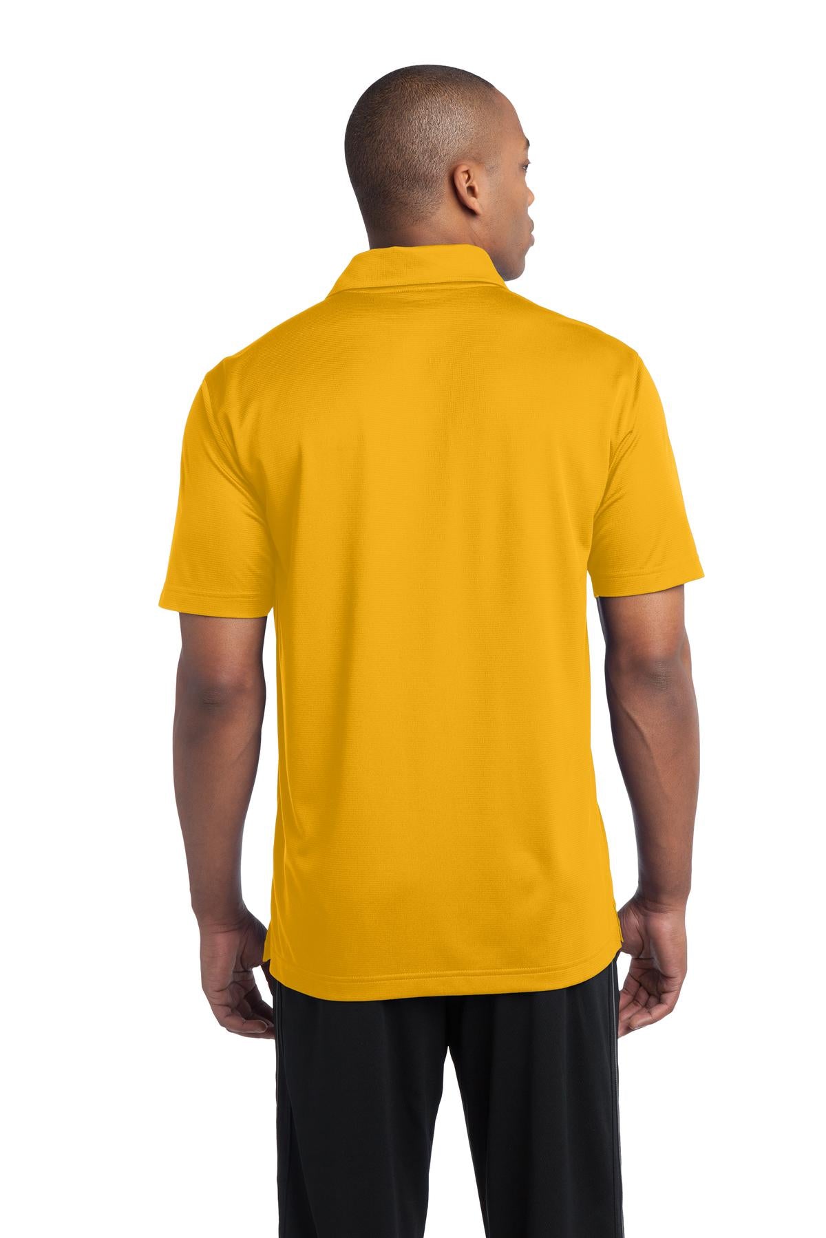 Gold Sport-Tek PosiCharge Active Textured Polo. ST690