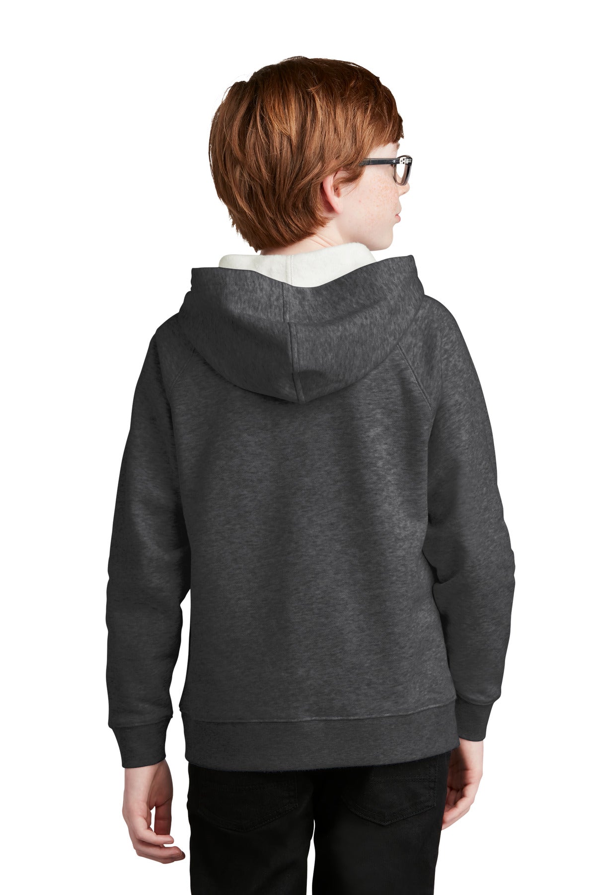 GphHeather Sport-Tek Youth Drive Fleece Pullover Hoodie YSTF200
