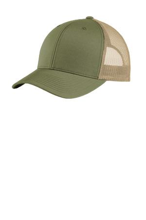 Graph Grey/Blk Sport-Tek YP Classics Retro Trucker Cap. STC39