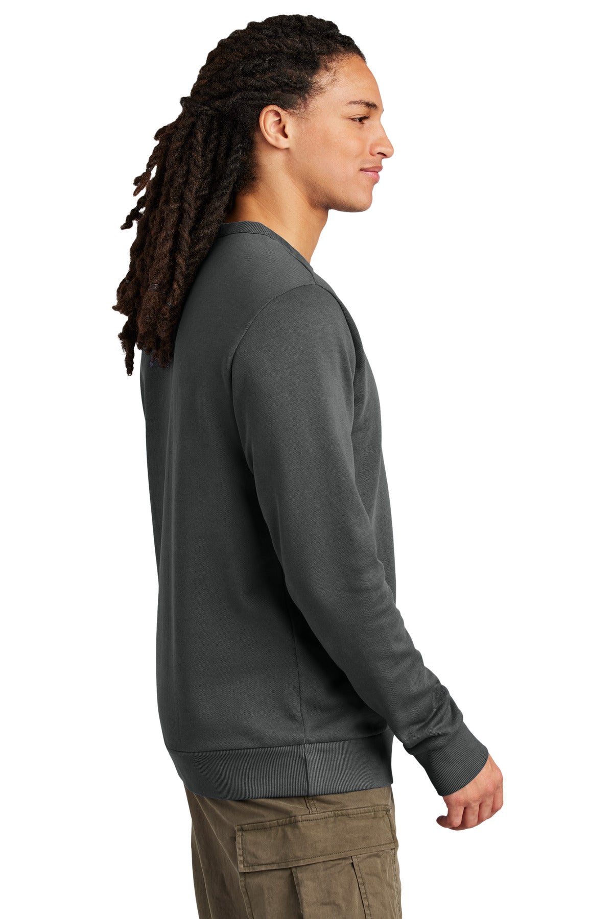 Graphite District Wash Fleece Crew DT2204