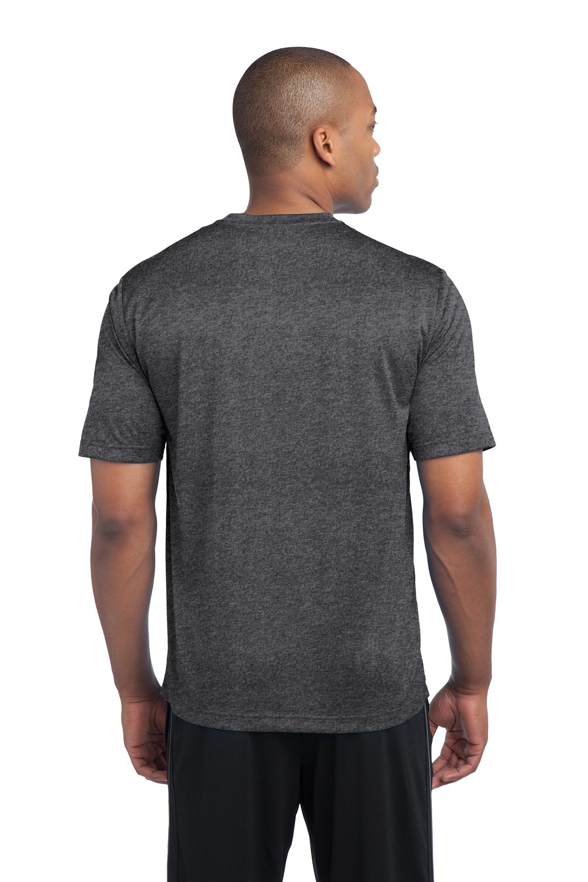 Graphite Hthr Sport-Tek Tall Heather Contender Tee. TST360