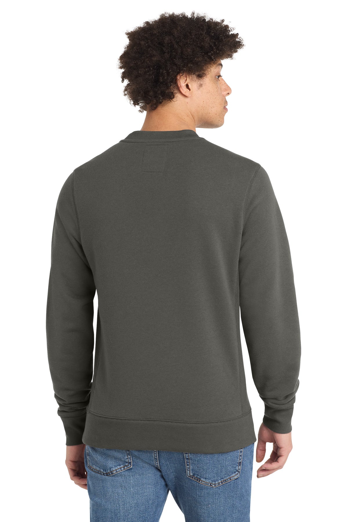 Graphite New Era French Terry Crew. NEA501