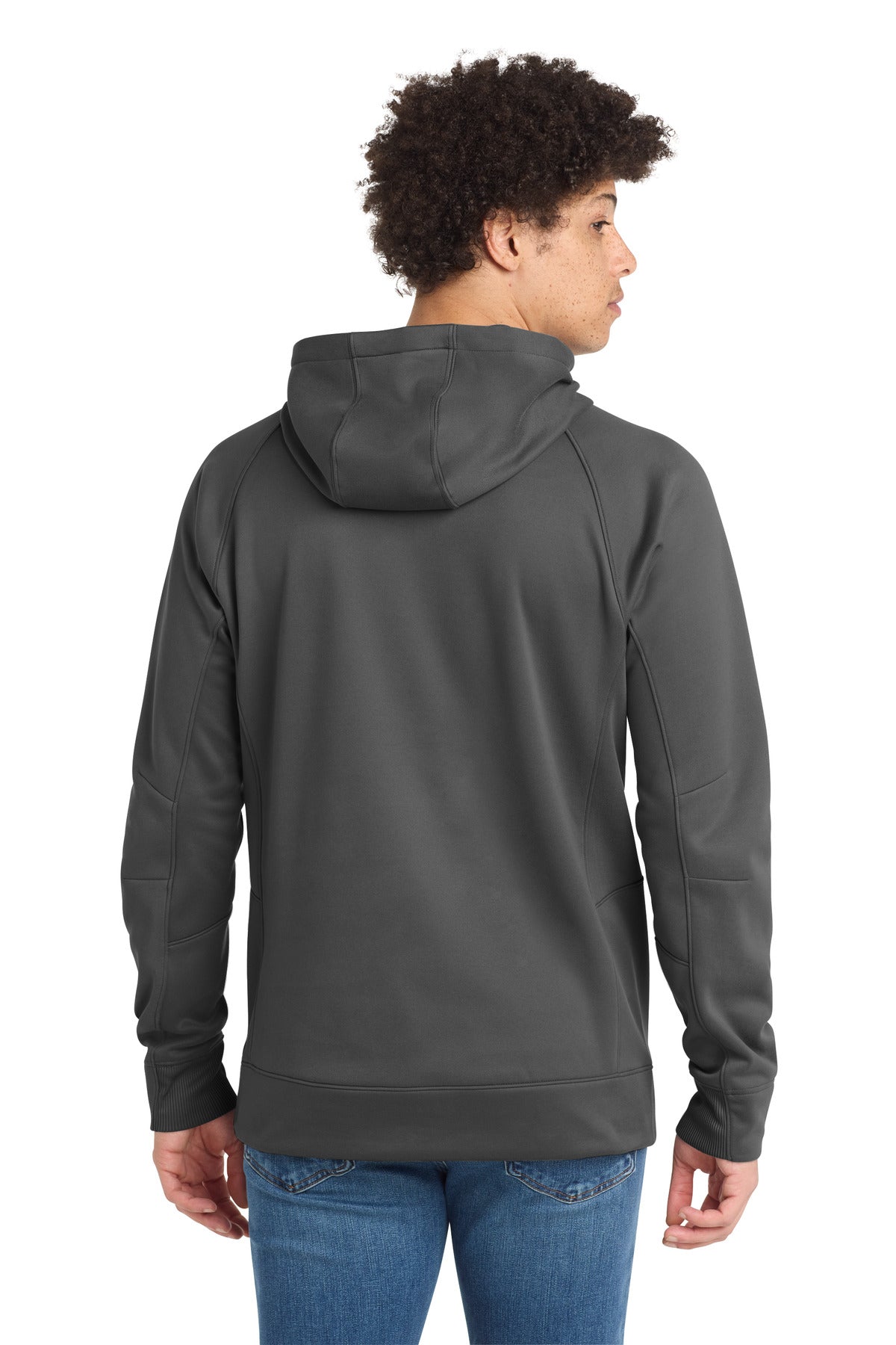 Graphite New Era Venue Fleece Pullover Hoodie. NEA520