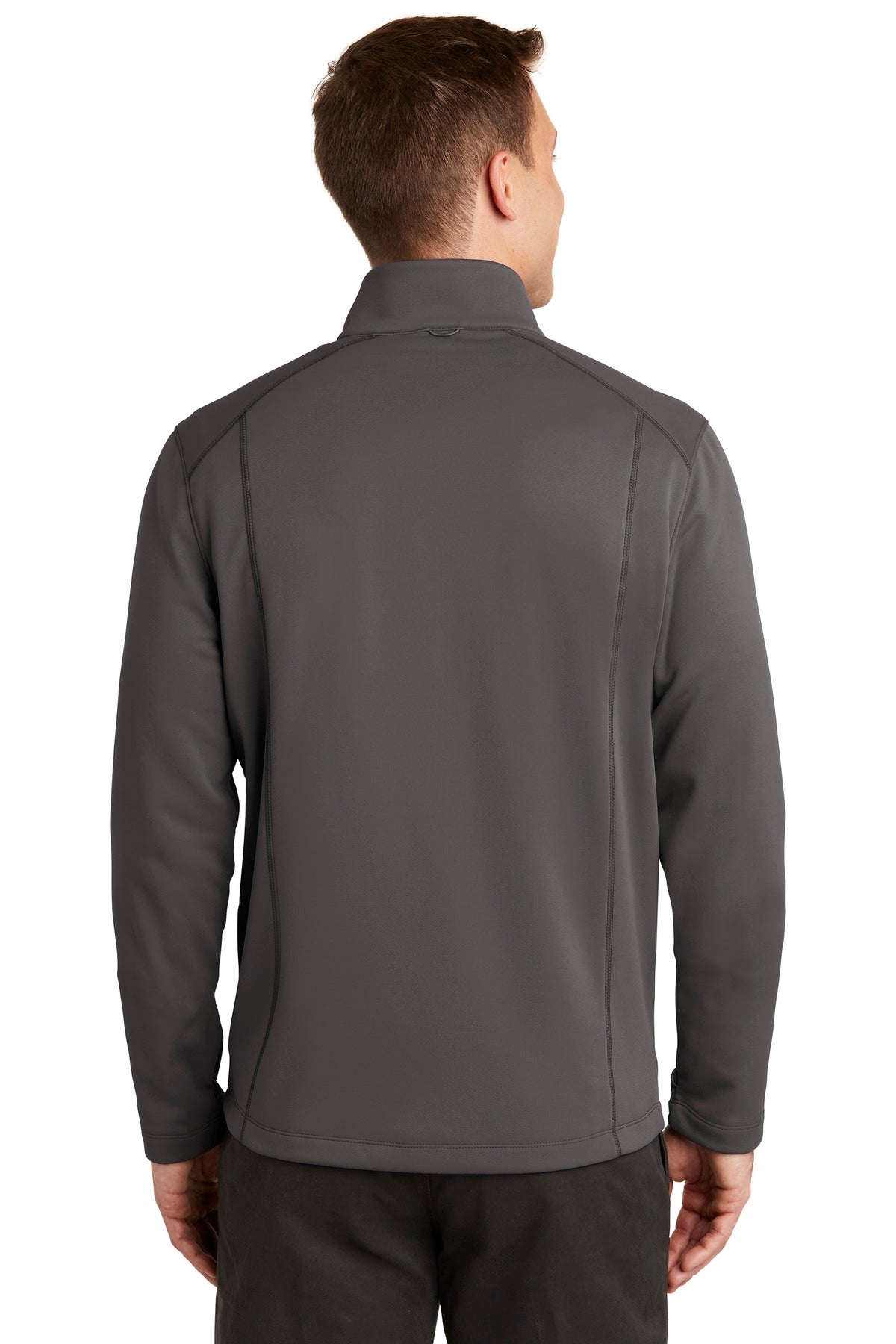 Graphite Port Authority Collective Smooth Fleece Jacket. F904