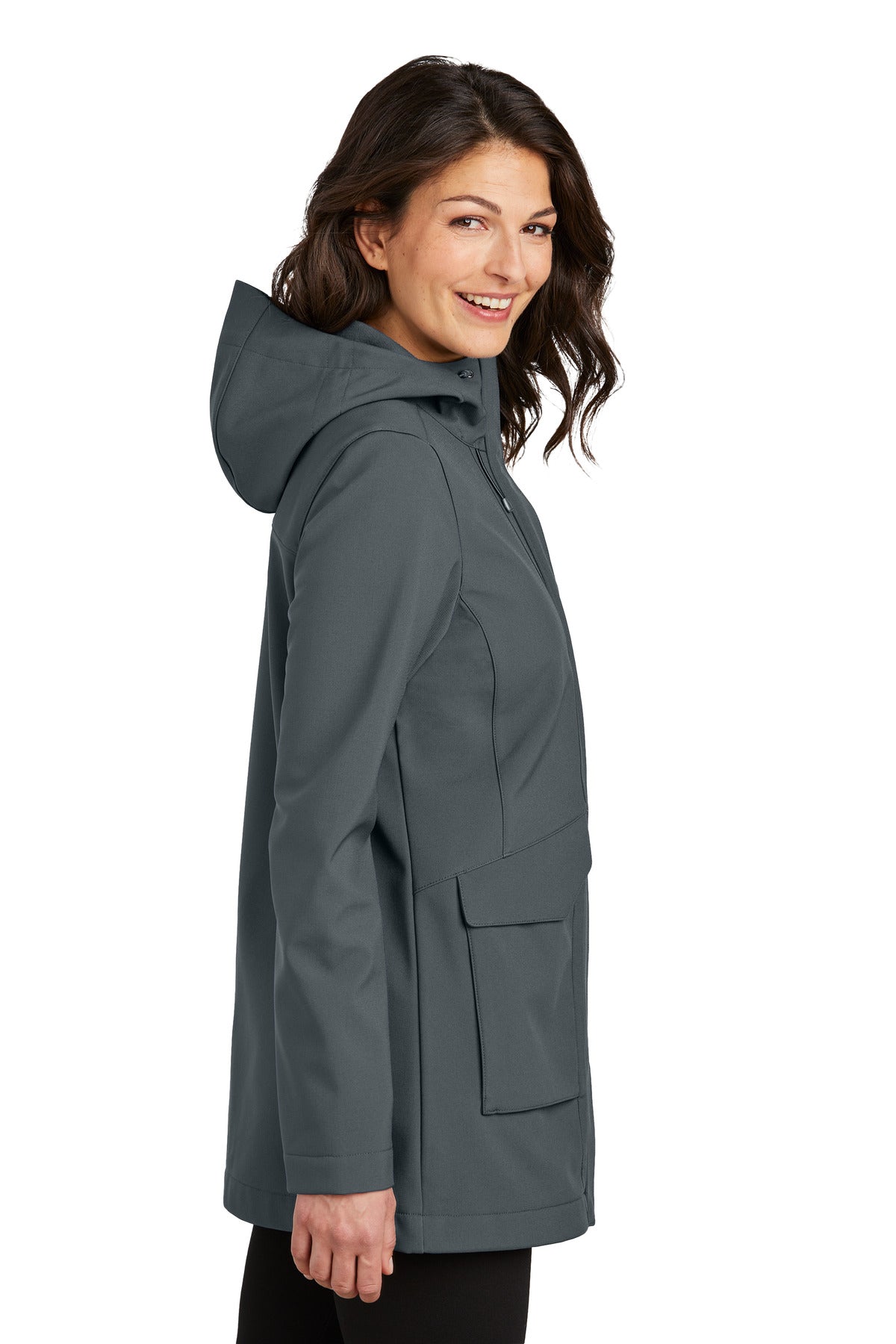 Graphite Port Authority Women's Collective Outer Soft Shell Parka L919
