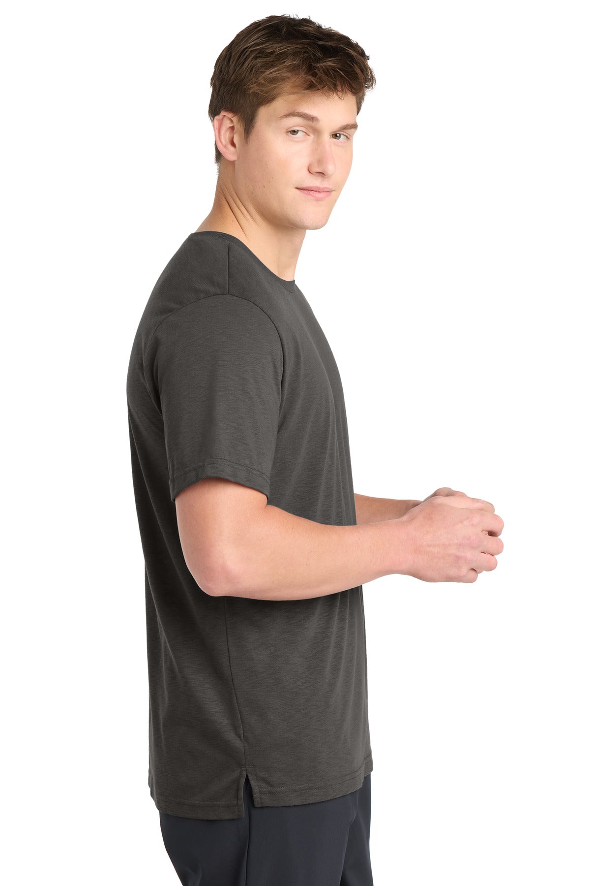 Graphite Sport-Tek PosiCharge Strive Tee. ST430