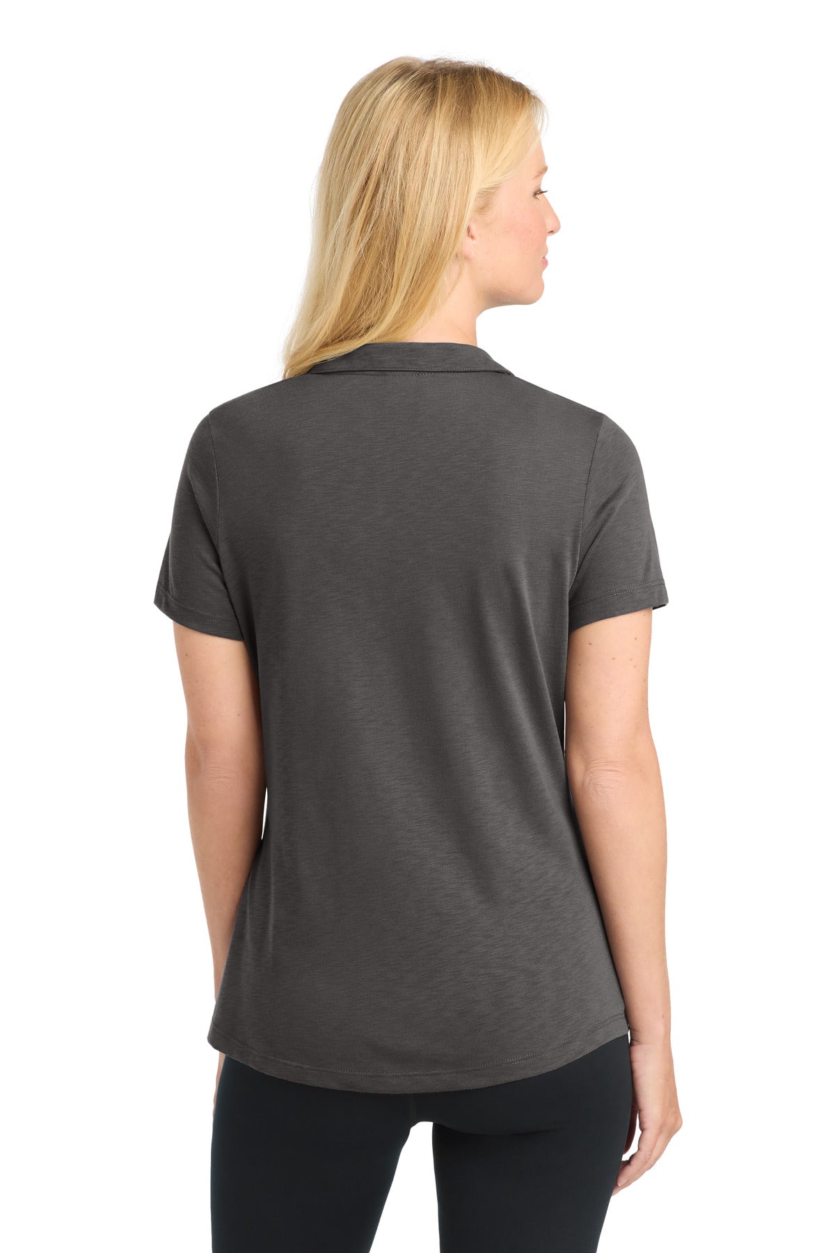Graphite Sport-Tek Women's PosiCharge Strive Polo. LST530