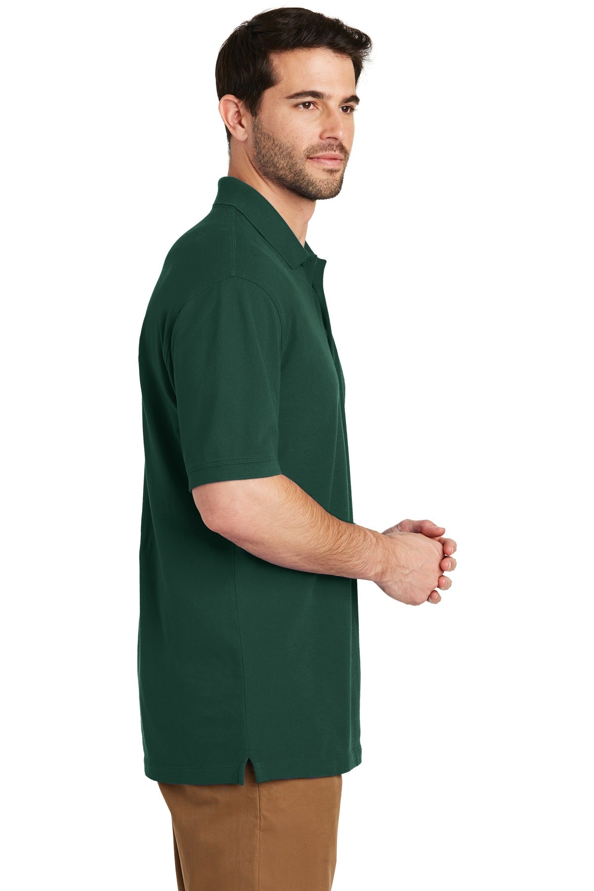 Green Glen Port Authority EZCotton Polo. K8000