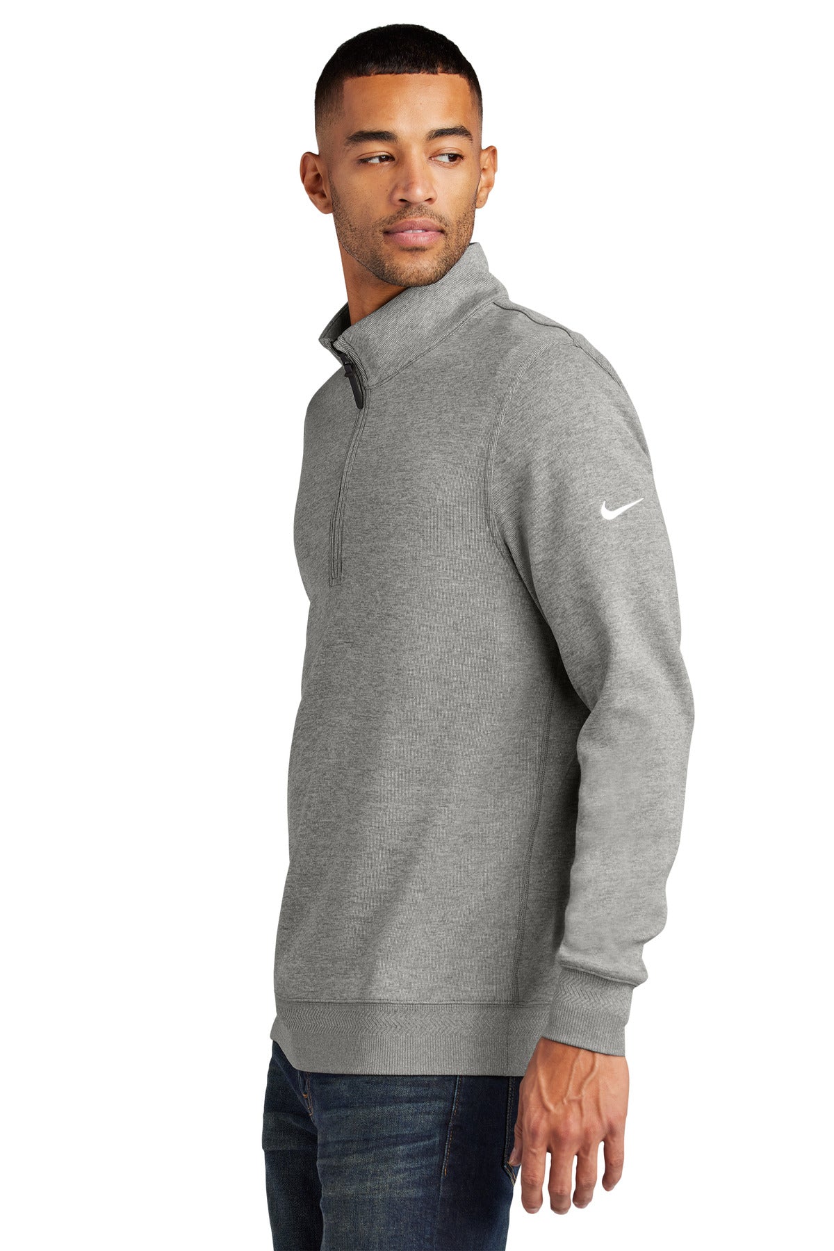 Grey Nike Dri-FIT Corporate 1/2-Zip NKFD9892