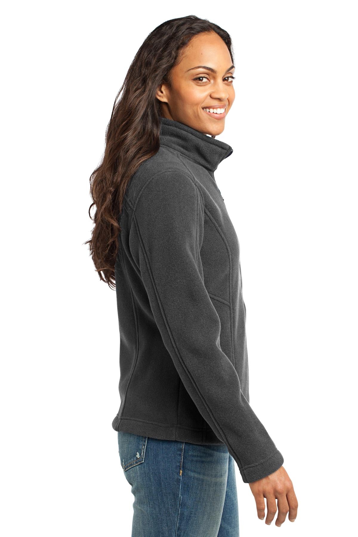 Grey Steel Eddie Bauer - Women's Full-Zip Fleece Jacket. EB201