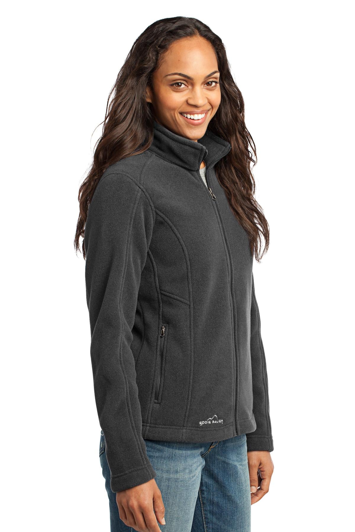 Grey Steel Eddie Bauer - Women's Full-Zip Fleece Jacket. EB201