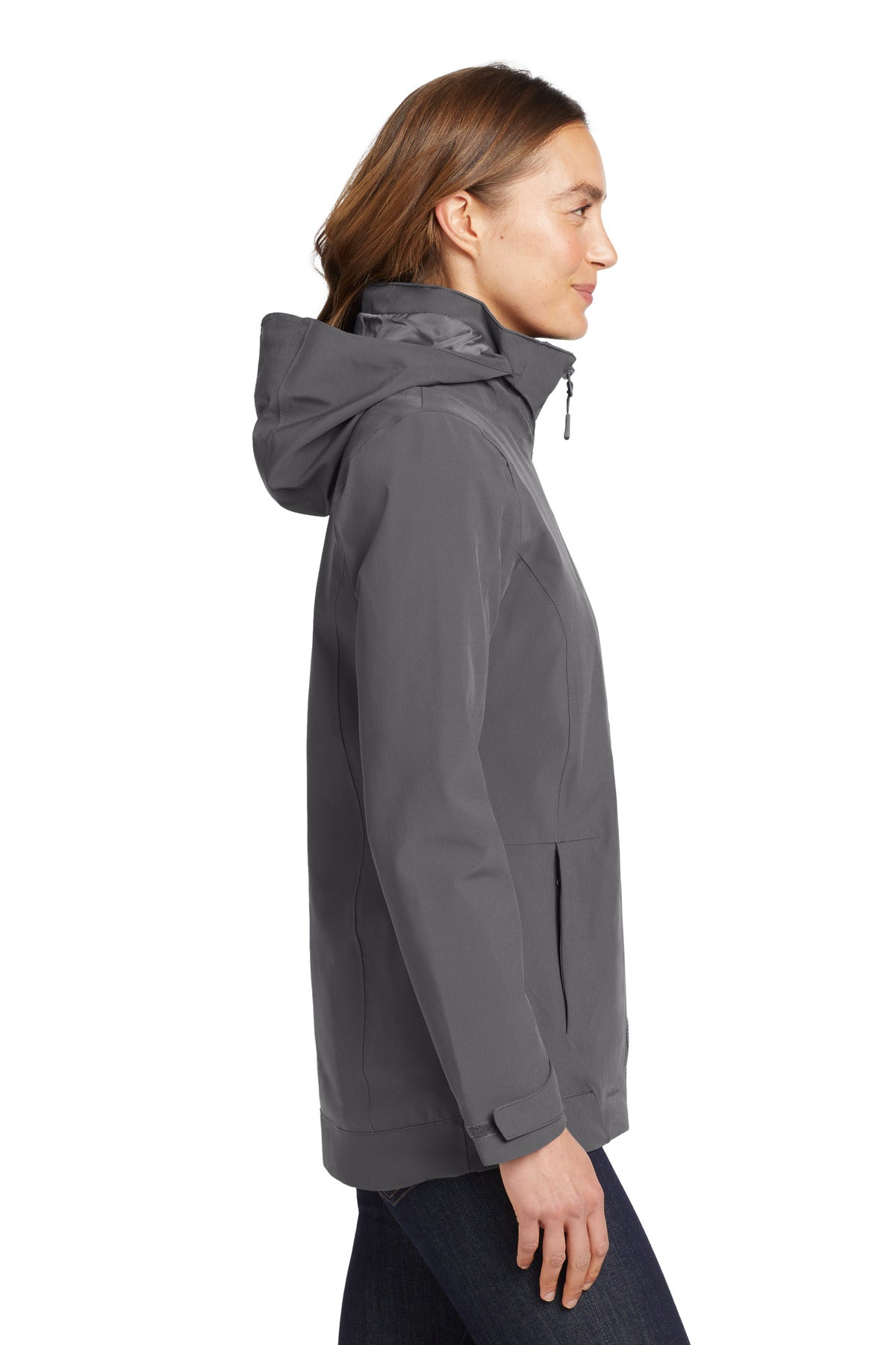 Grey St/Met Gy Eddie Bauer Women's WeatherEdge 3-in-1 Jacket EB657