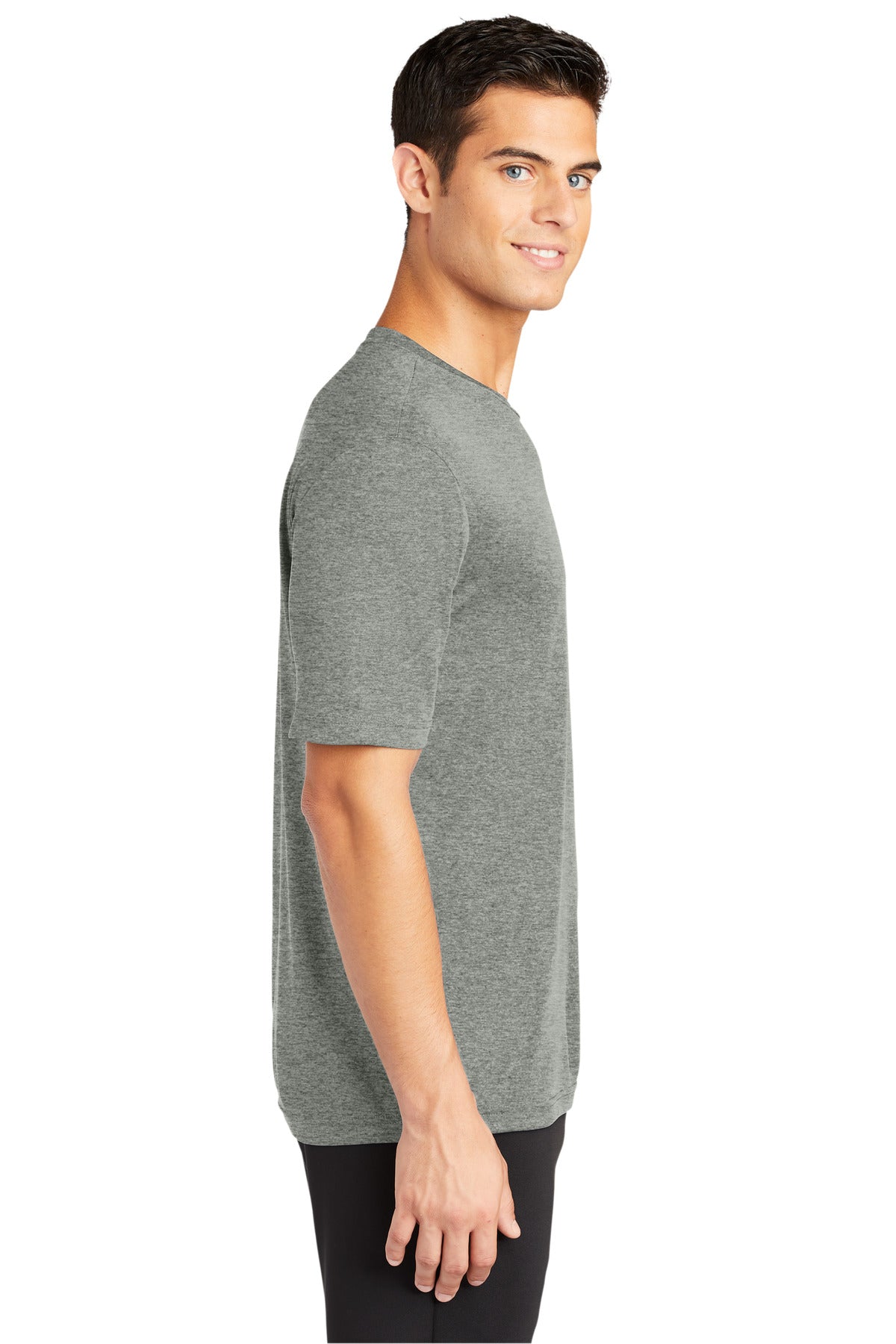 GryConHthr Sport-Tek Tall PosiCharge Competitor Tee. TST350