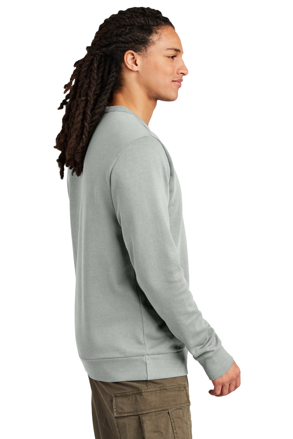 GustyGrey District Wash Fleece Crew DT2204