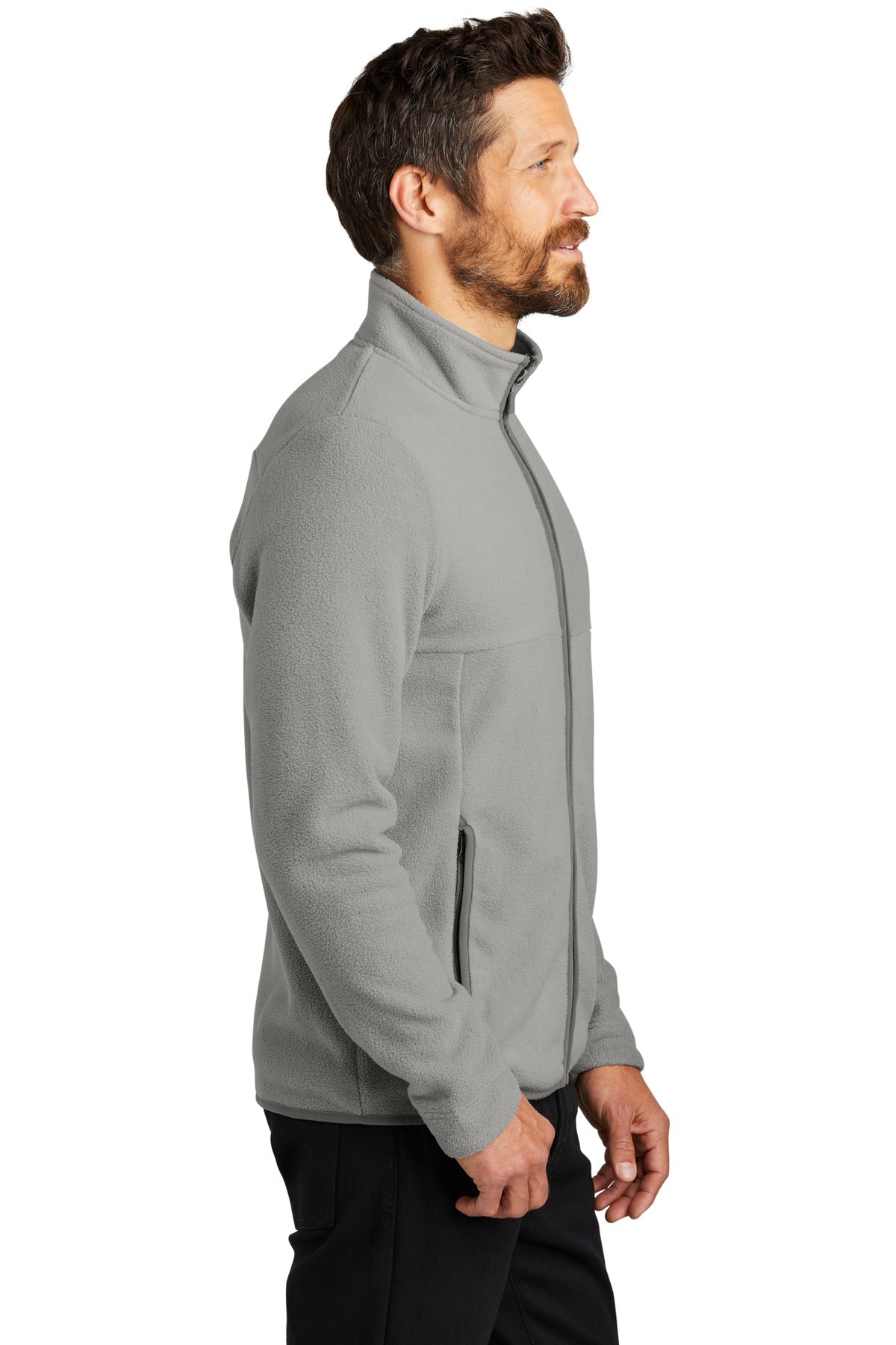 GustyGrey Port Authority Connection Fleece Jacket F110